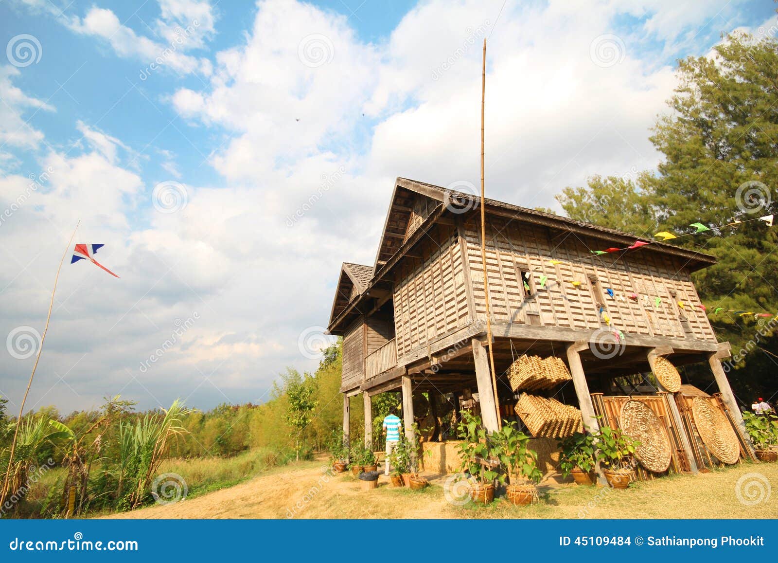 Jim Thompson Farm, Korat Thailand Stock Photo Image of elegance