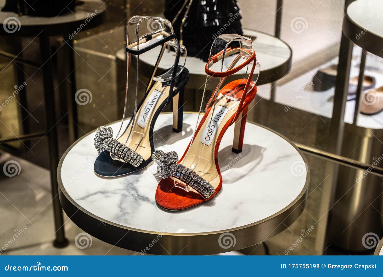 Jimmy Choo Fashion Store, Window Shop, Bags, Clothes and Shoes on ...