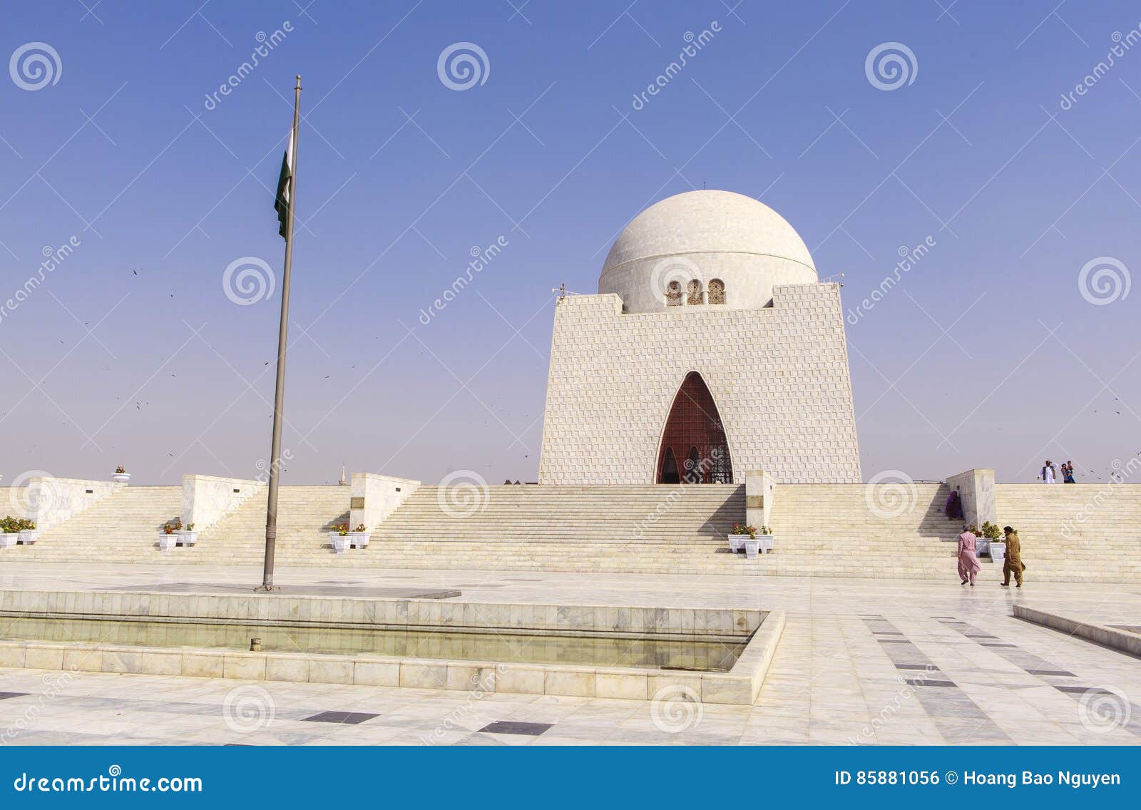 Jinnah Mausoleum En Karachi, Paquistán Foto editorial Imagen de