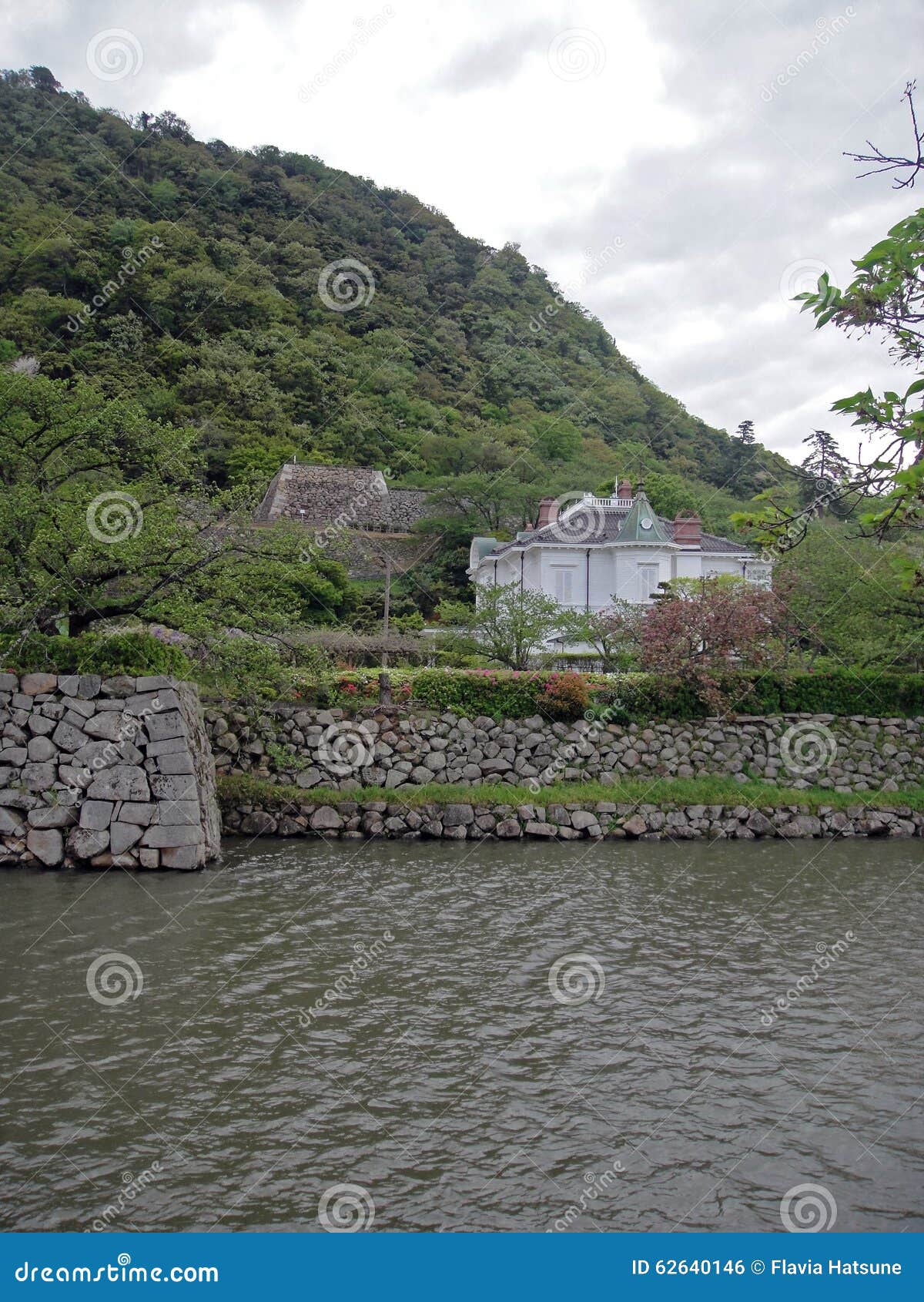 Casa francese di stile, Jinpukaku in Tottori Giappone