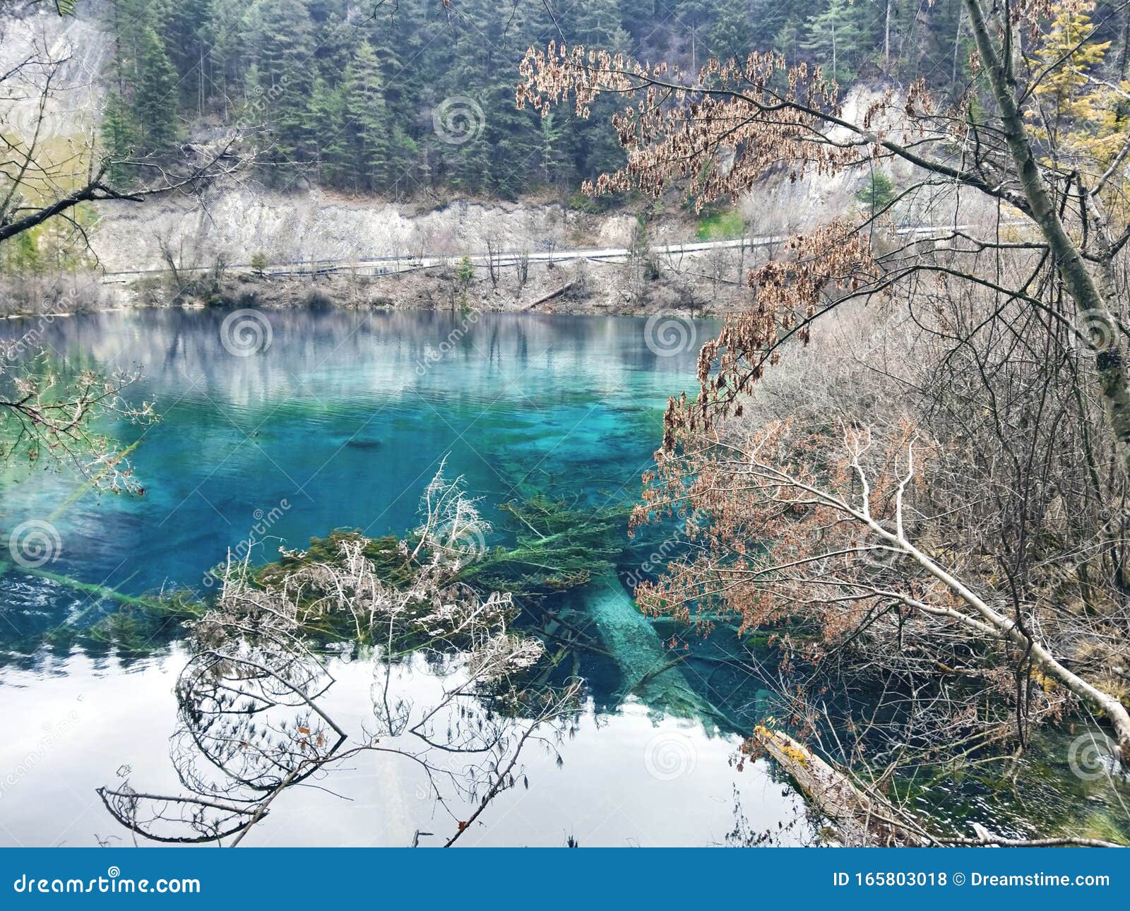 Jiuzhaigou Valley Scenic And Historic Interest Area Editorial Stock