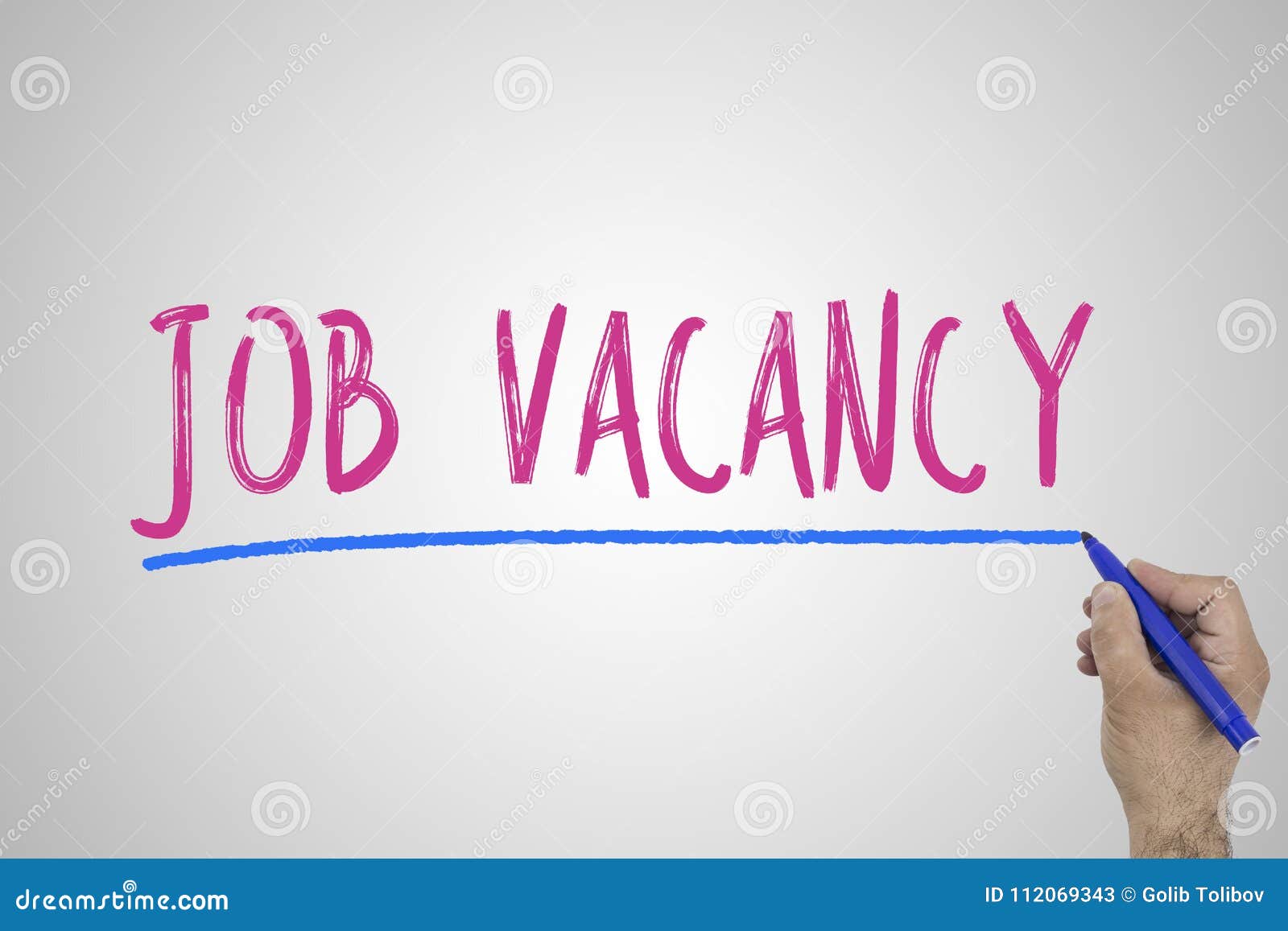 Job Career Hiring Recruitment On White Board Stock Image Image Of Interview Search 112069343