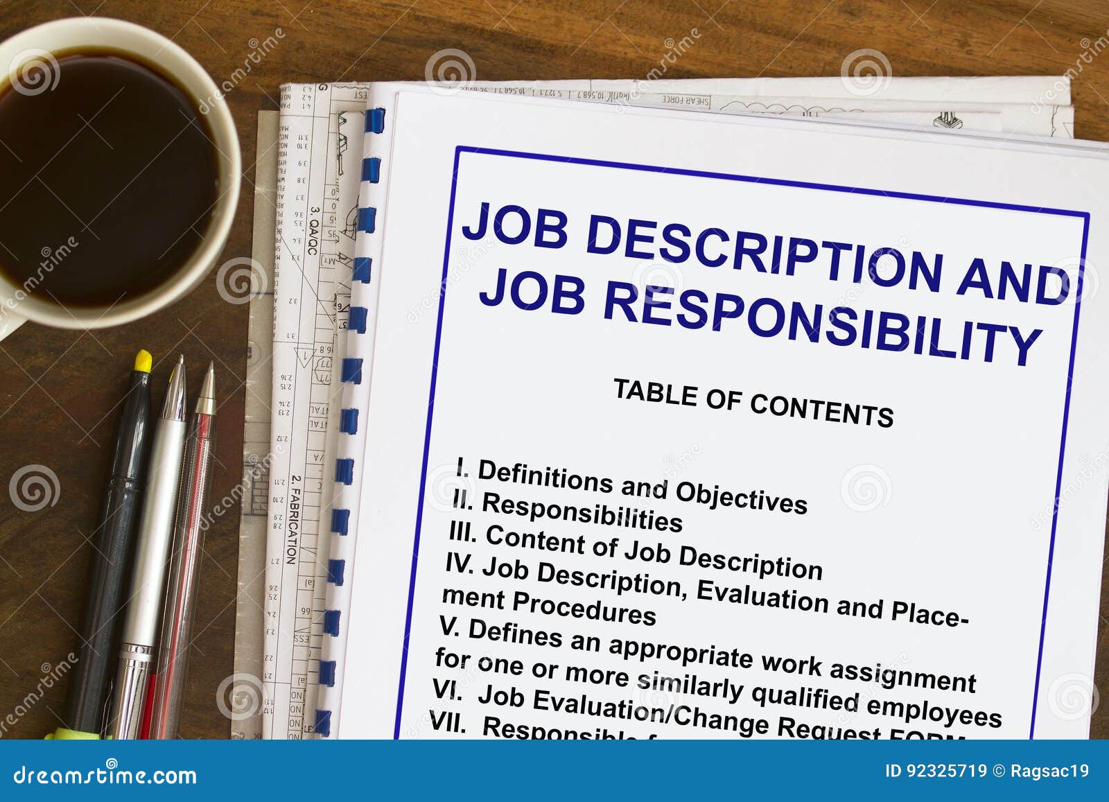 Job description stock image. Image of experience, resources 92325719
