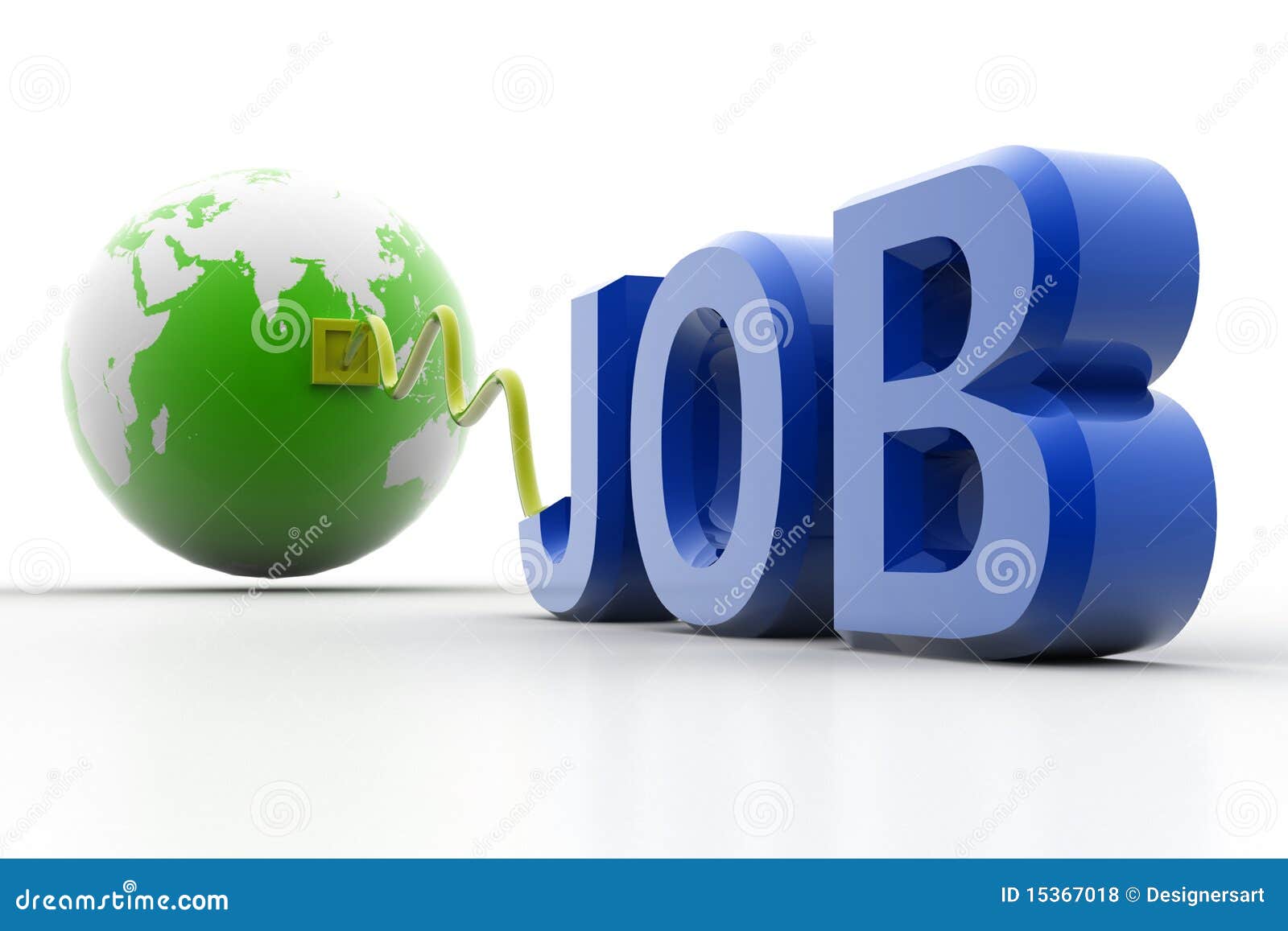 Job e mondo illustrazione di stock. Illustrazione di tipo 15367018