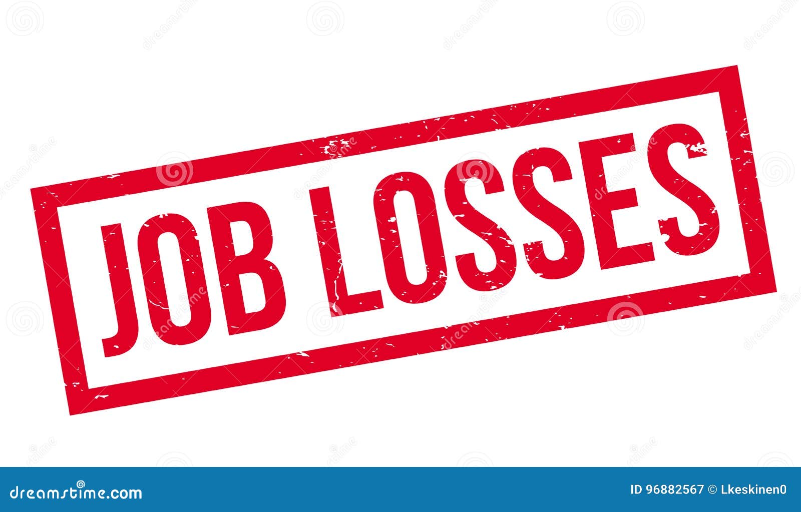 Job LossesStempel vektor abbildung. Illustration von etat 96882567
