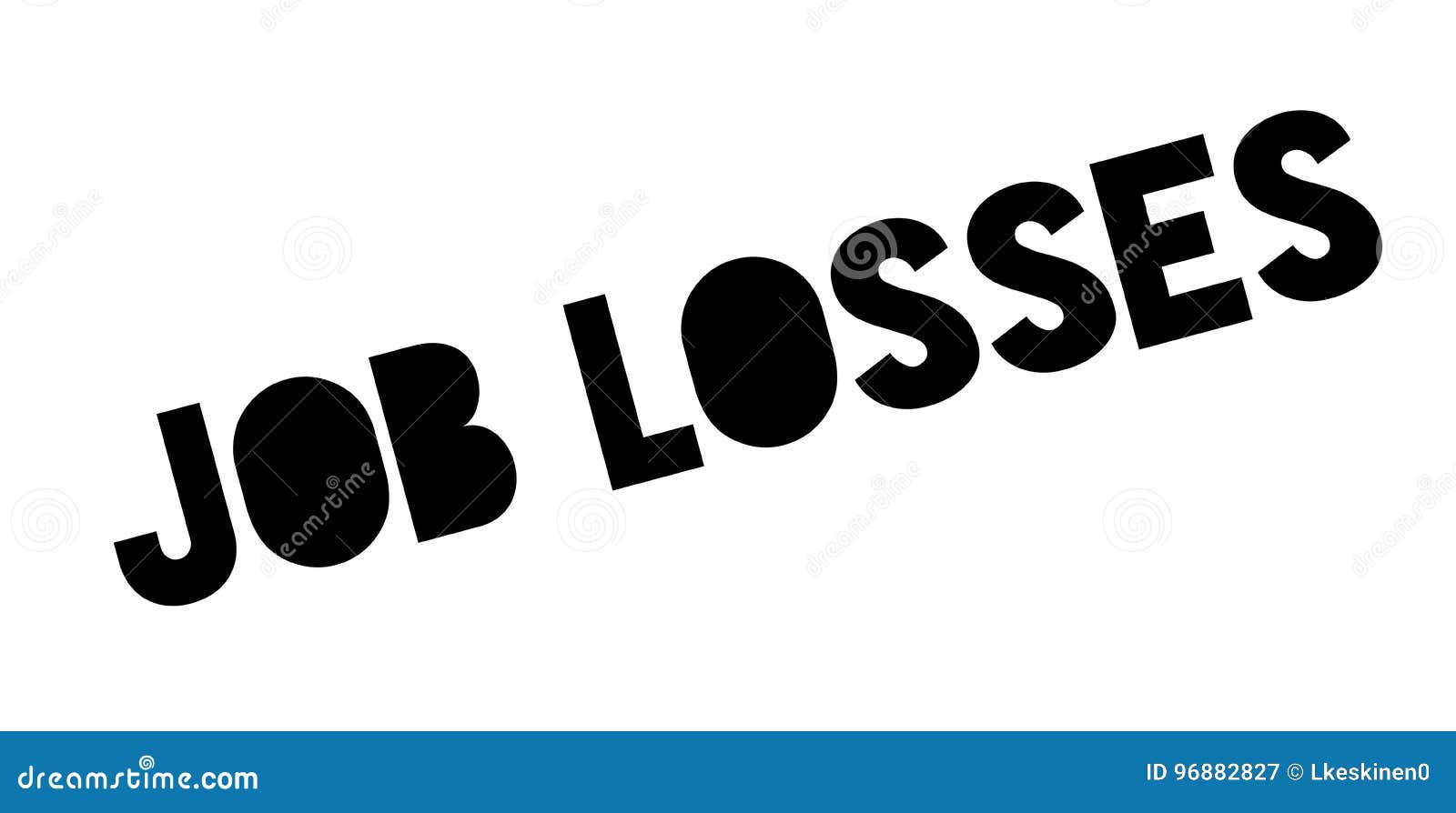 Job LossesStempel vektor abbildung. Illustration von kopftext 96882827