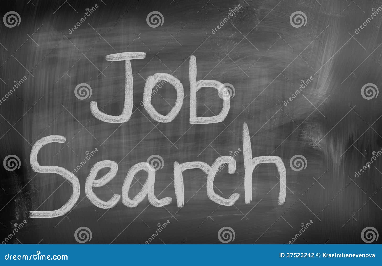Job Search Concept stock photo. Image of chalkboard, employee 37523242