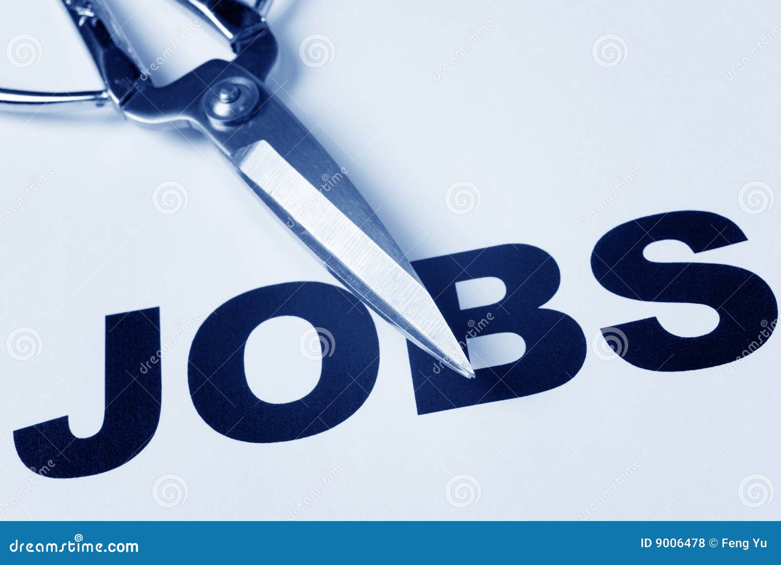 Jobs Cut stock photo. Image of firing, scissors, jobs 9006478