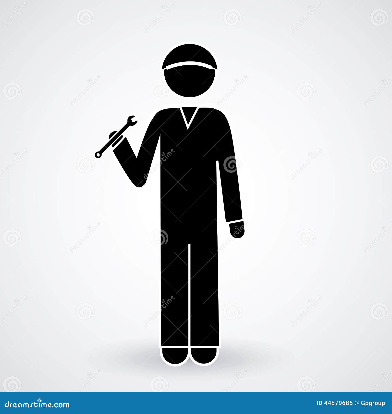 Jobs design stock vector. Illustration of worker, concept 44579685