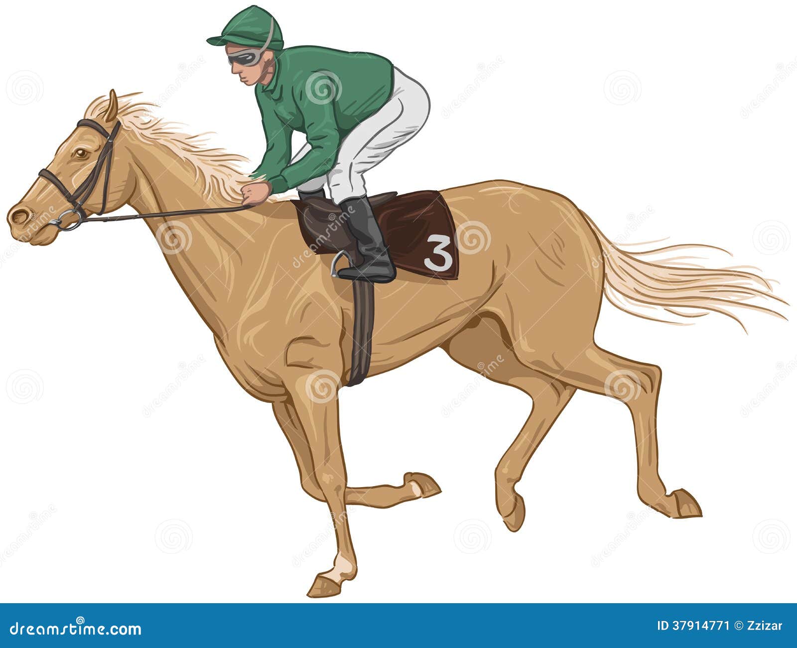 clipart horse and jockey - photo #41