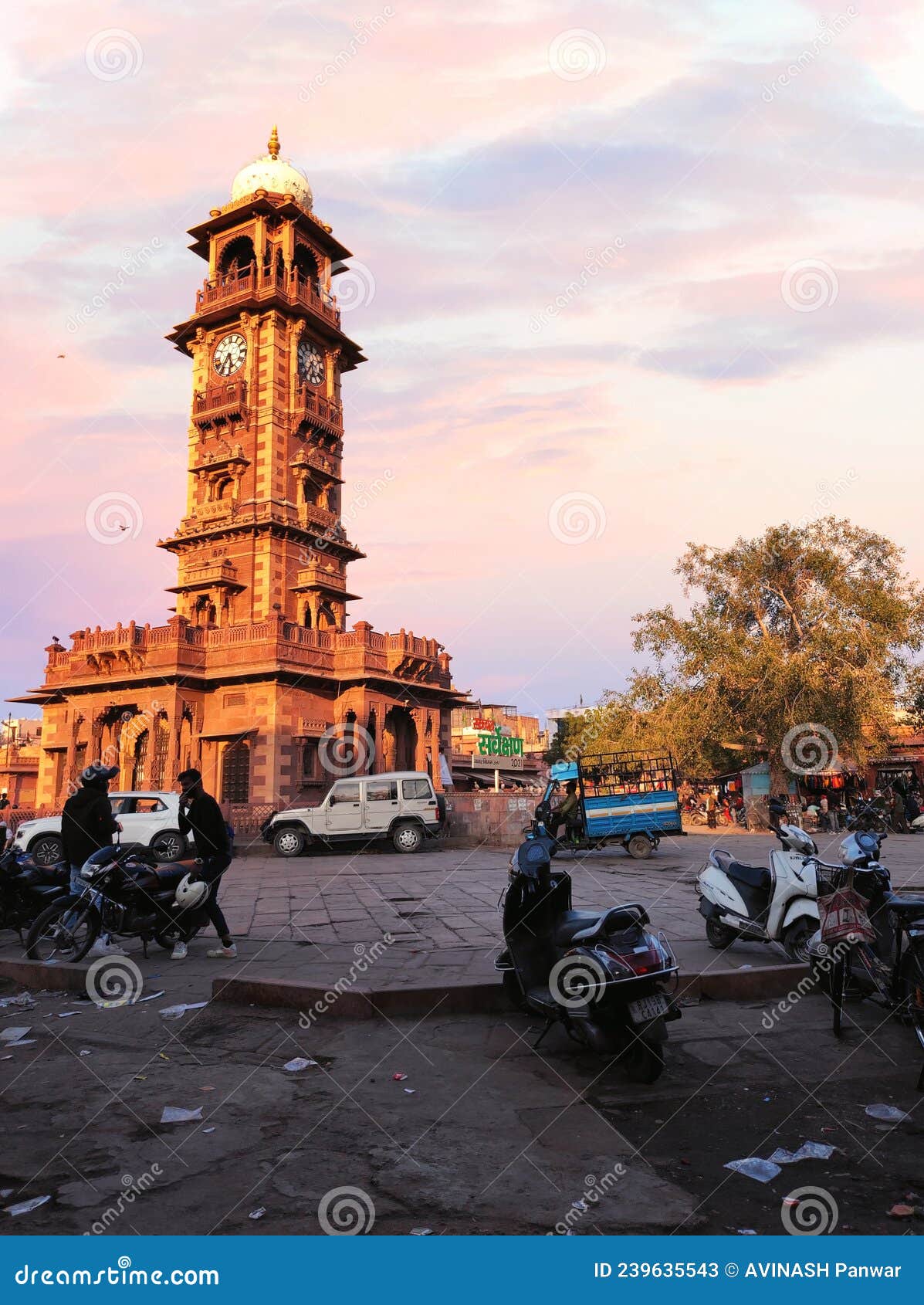 JODHPUR GHANTAGHAR, HISTORICAL PLACE Editorial Stock Photo Image of