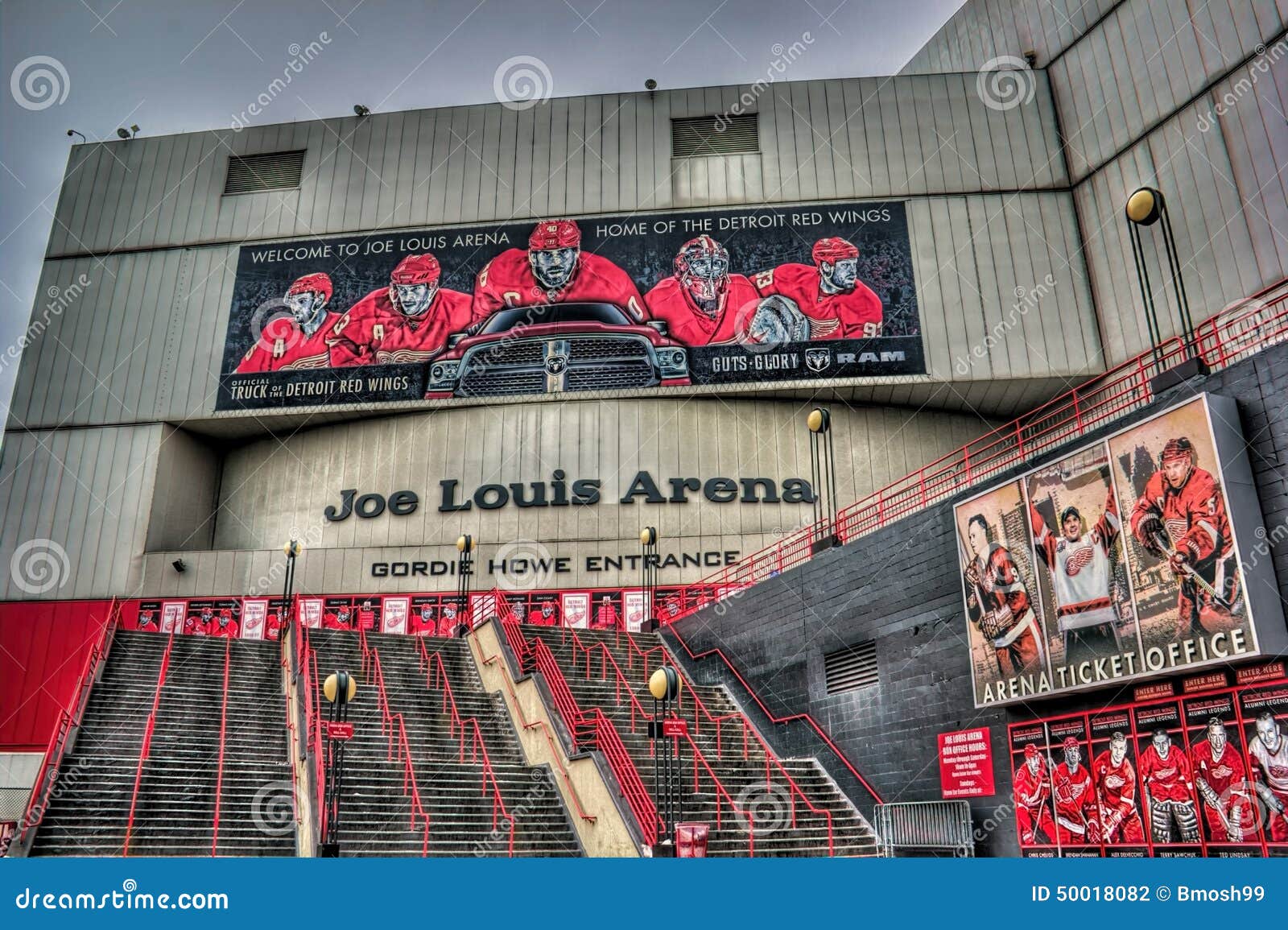 Joe Louis Arena editorial photography. Image of datyuk - 50018082