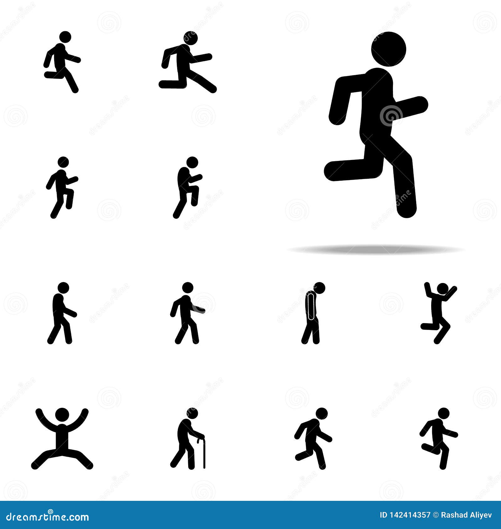 Jog Run Icon Walking Running People Icons Universal Set For Web And Mobile Stock Illustration Illustration Of Adult Active Jog Run Icon Walking Running People Icons Universal Set For Web And Mobile Stock Illustration Illustration Of Adult Active