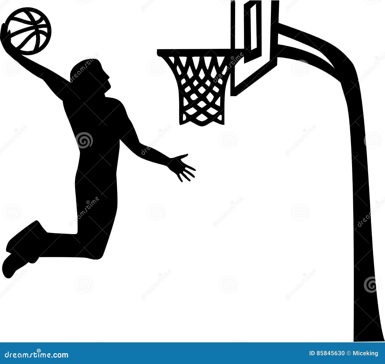 uma jogador do a basquetebol equipe drives acima para lançar a bola para  dentro a cesta. a natureza do a Esportes jogo. isolado em branco fundo.  vetor plano ilustração 28623143 Vetor no