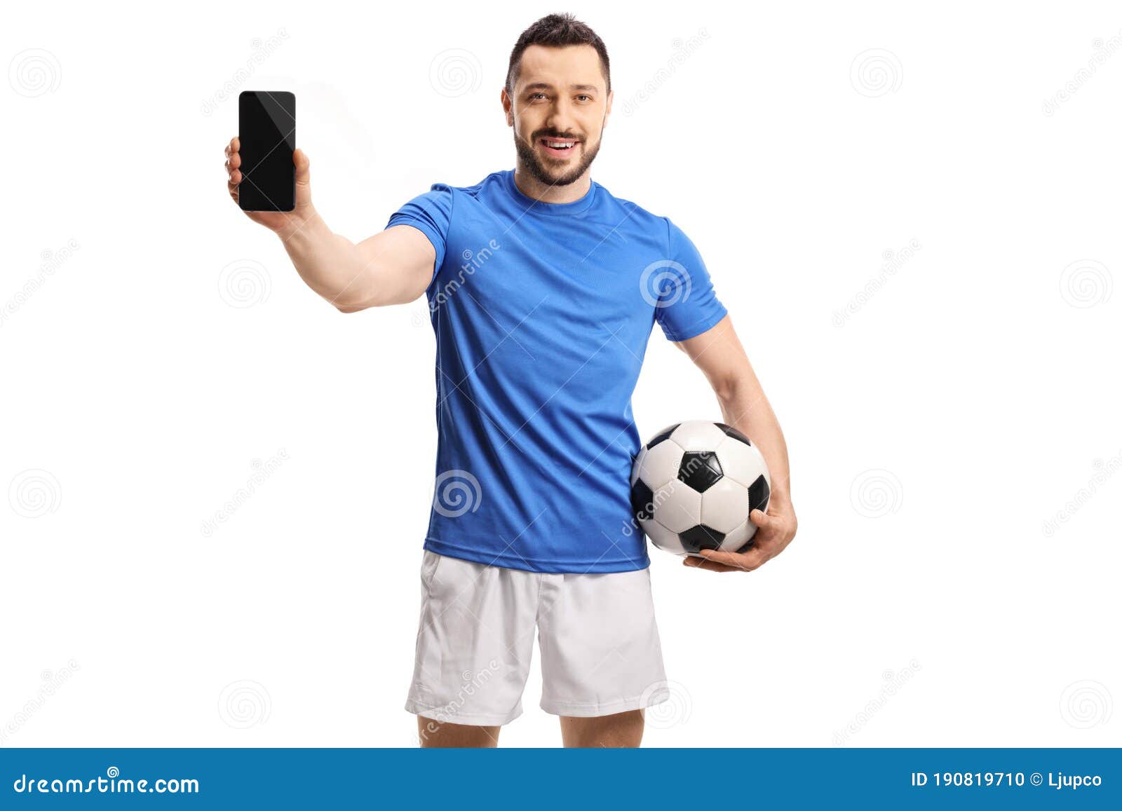 Futebol ao vivo online via celular Ilustração Vetor EPS [download] - Designi