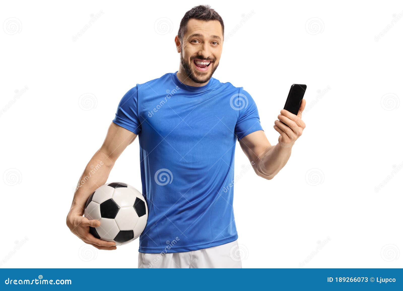 ilustração de um jogador de futebol segurando uma bola de