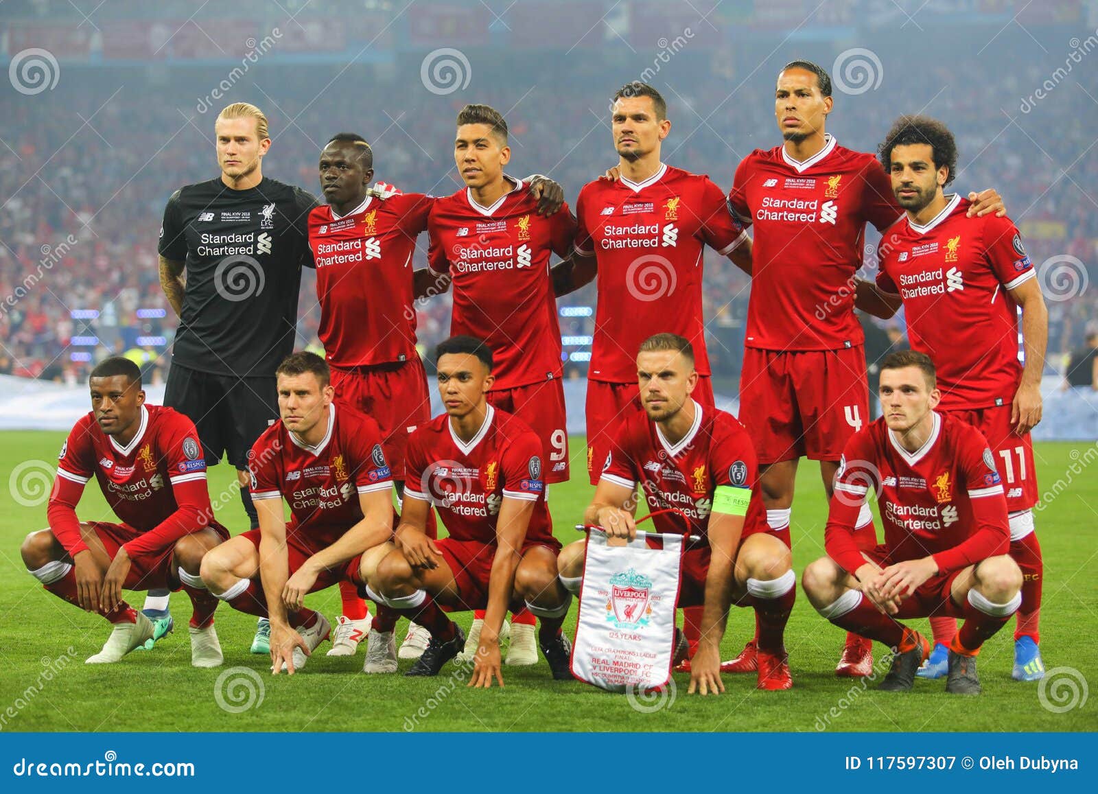 Jogadores De Futebol Do Inglês Liverpool Fotografia Editorial - Imagem de  liga, final: 117597307