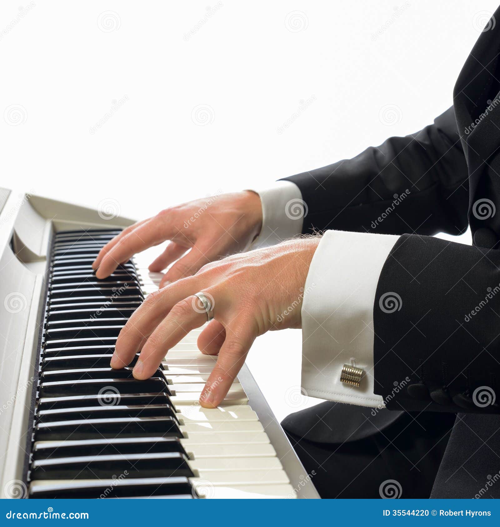 O Piano Danificou O Teclado Nenhum Jogo Foto de Stock - Imagem de