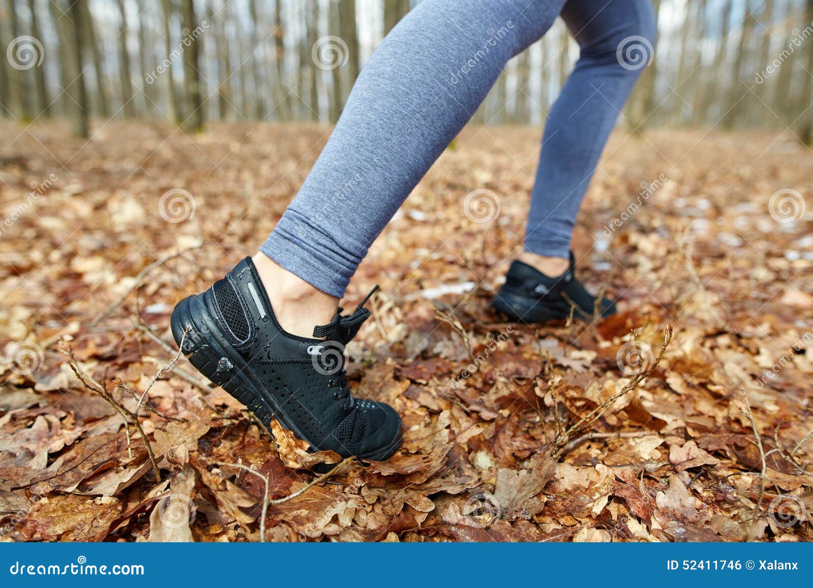 Jogger s feet closeup stock photo. Image of athlete, athletic 52411746