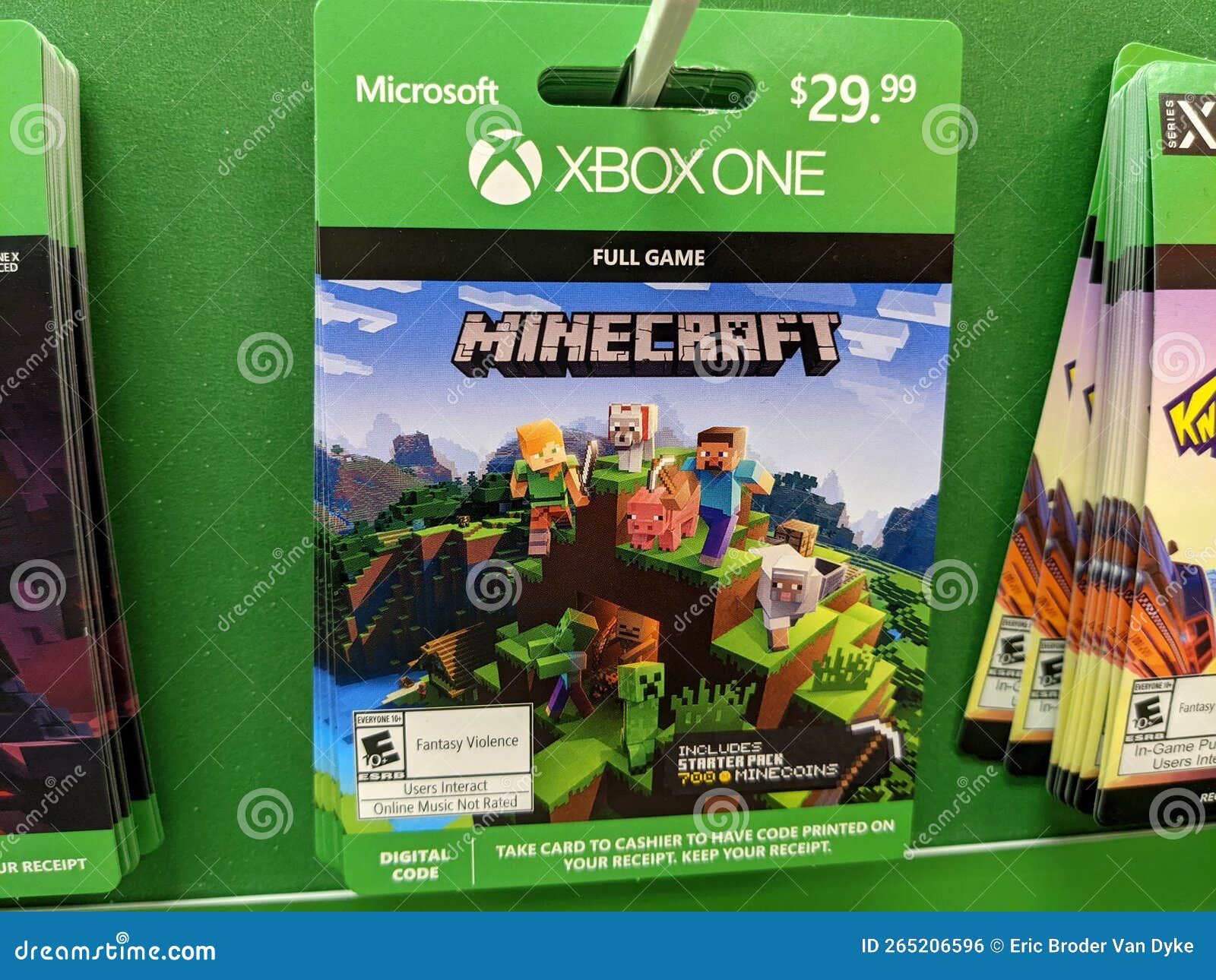 Jogo Completo Da Microsoft Minecraft No Xbox E Windows Digital