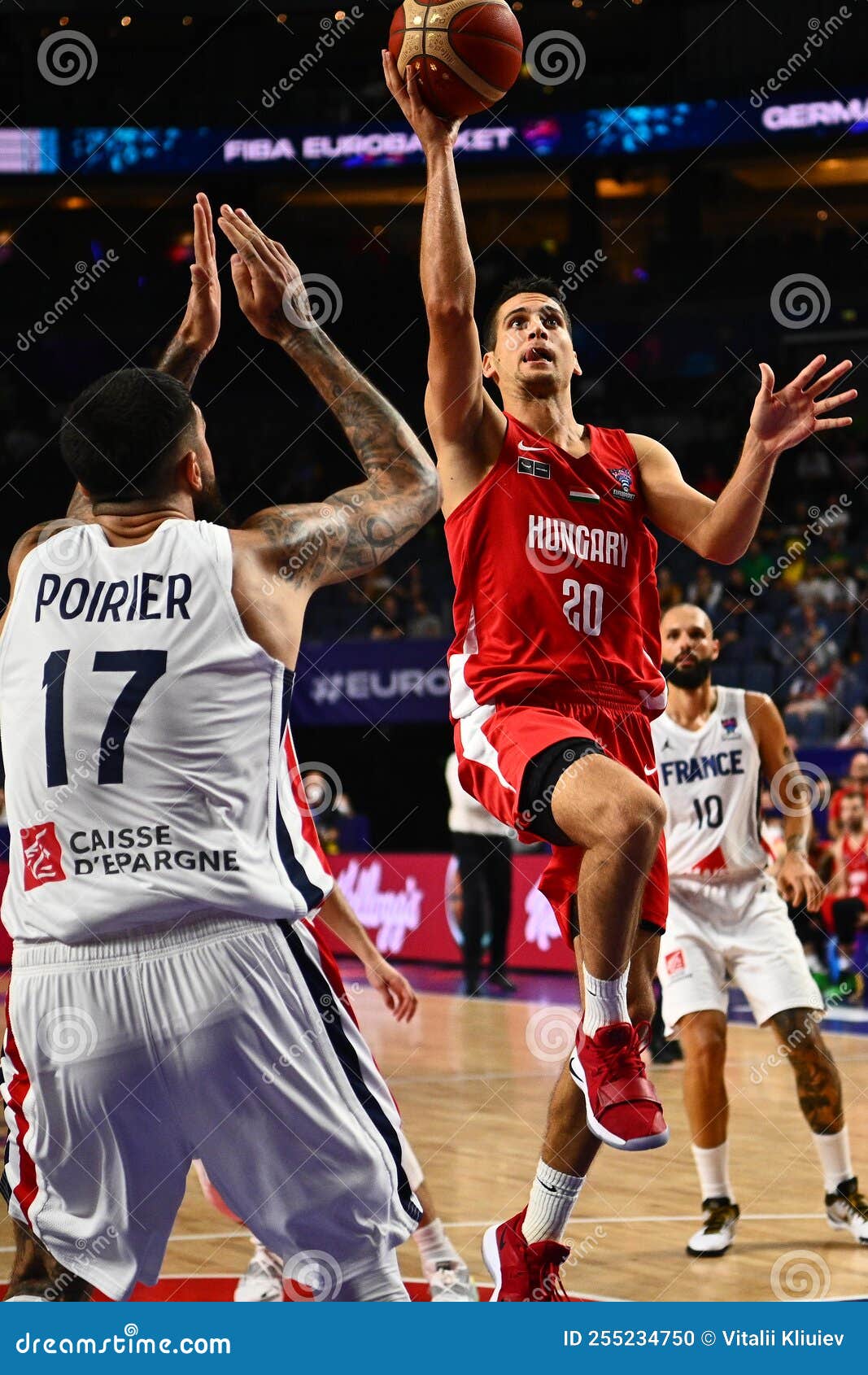 Jogo De Basquete Da Eurobasket 2022 França Vs Hungria Imagem Editorial -  Imagem de americano, europeu: 255234750