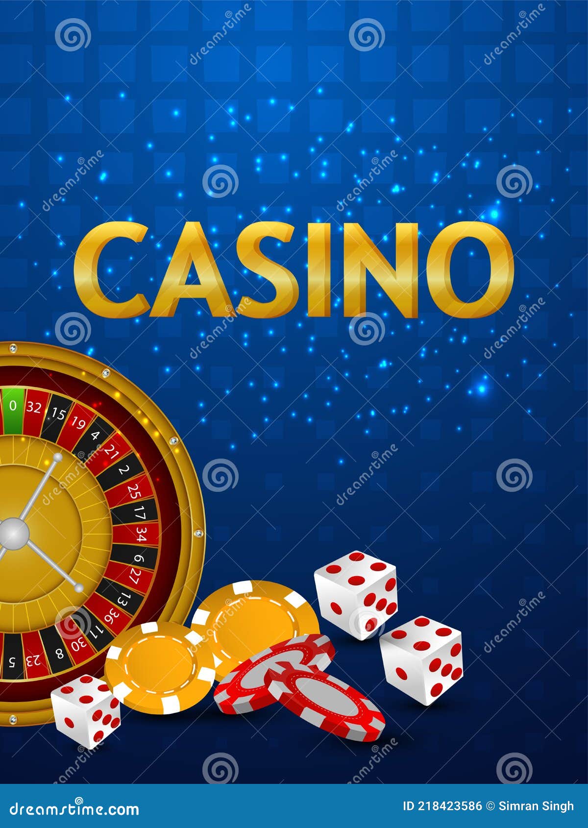 Jogo de casino online realista com cartas e fichas