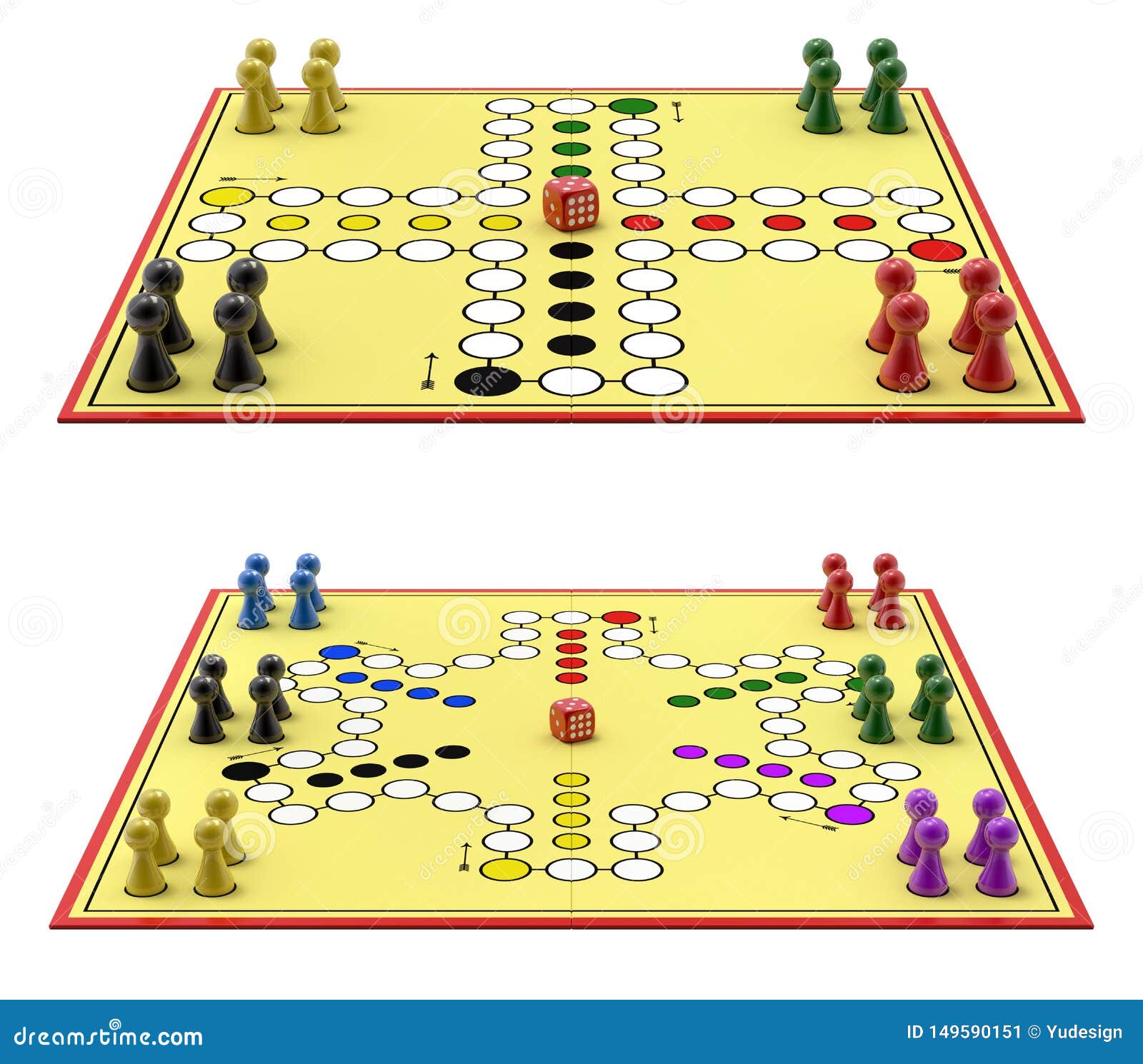 Tabuleiro ludo para6 pessoas imprimir