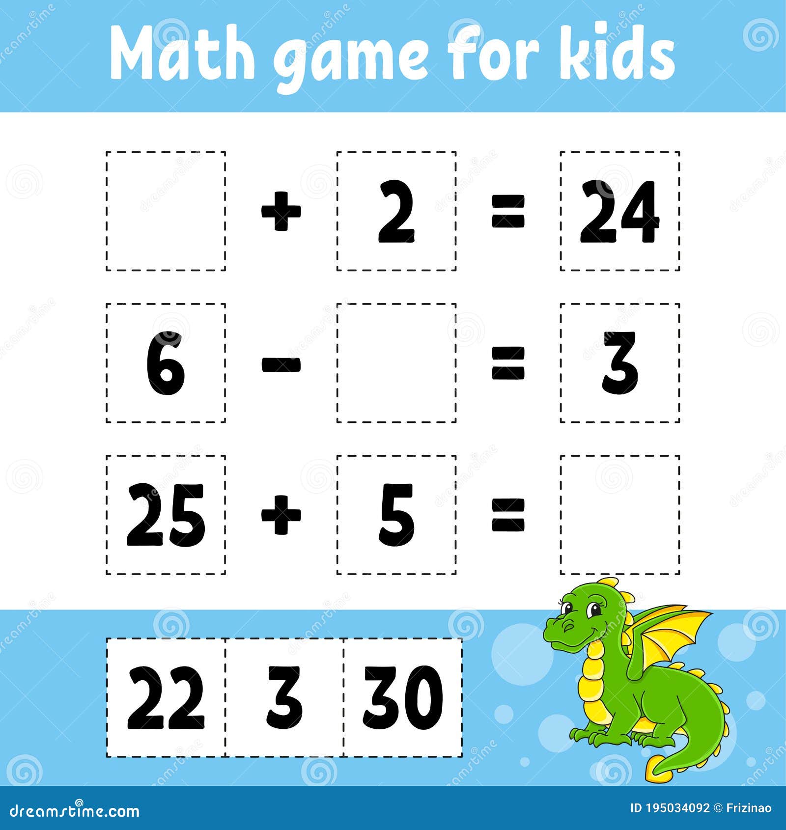 Jogo de quebra-cabeça para educação infantil. planilha de desenvolvimento  de educação. jogo para crianças. página de atividade.