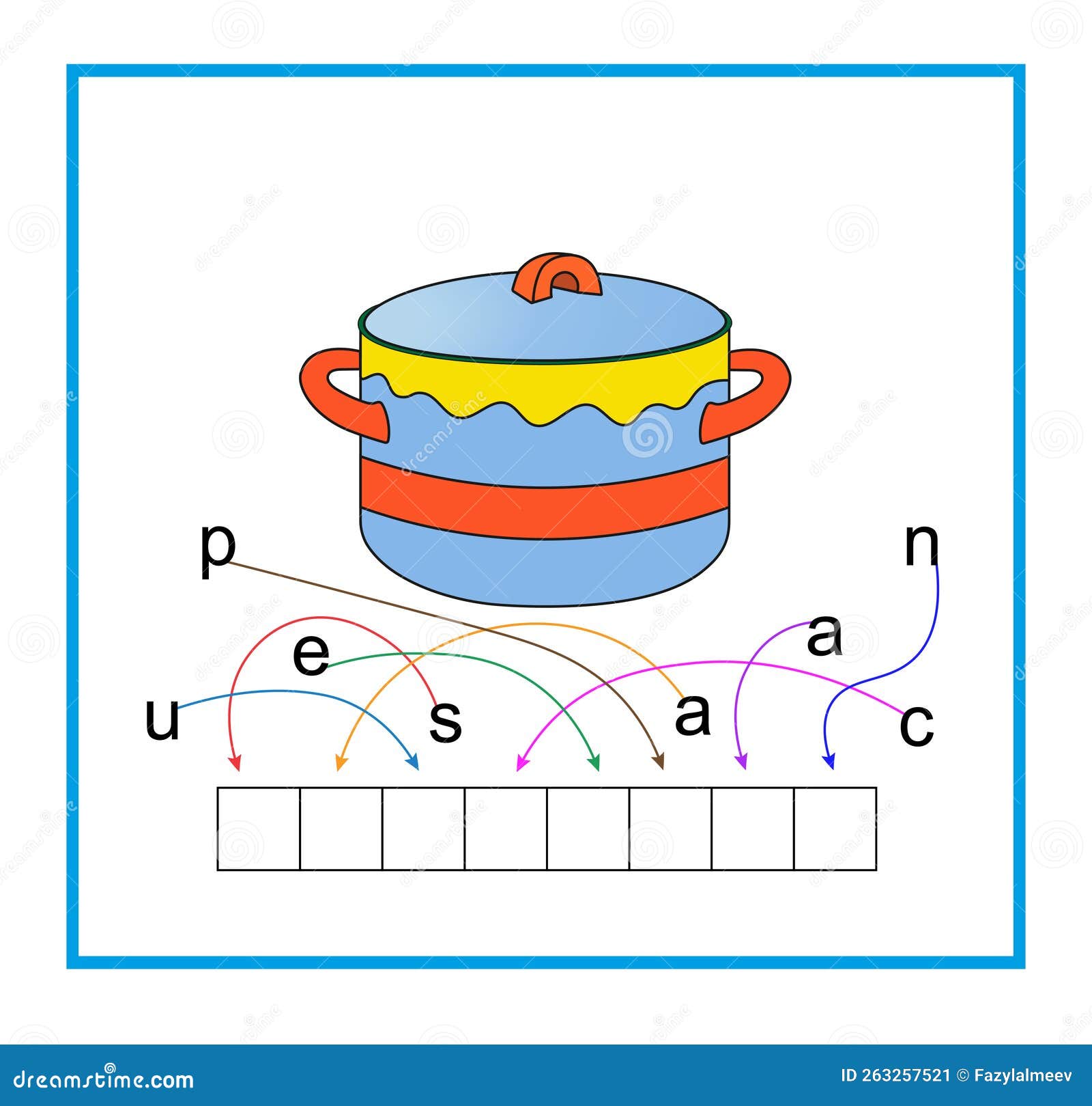 Jogo de quebra-cabeça para educação infantil. planilha de desenvolvimento  de educação.