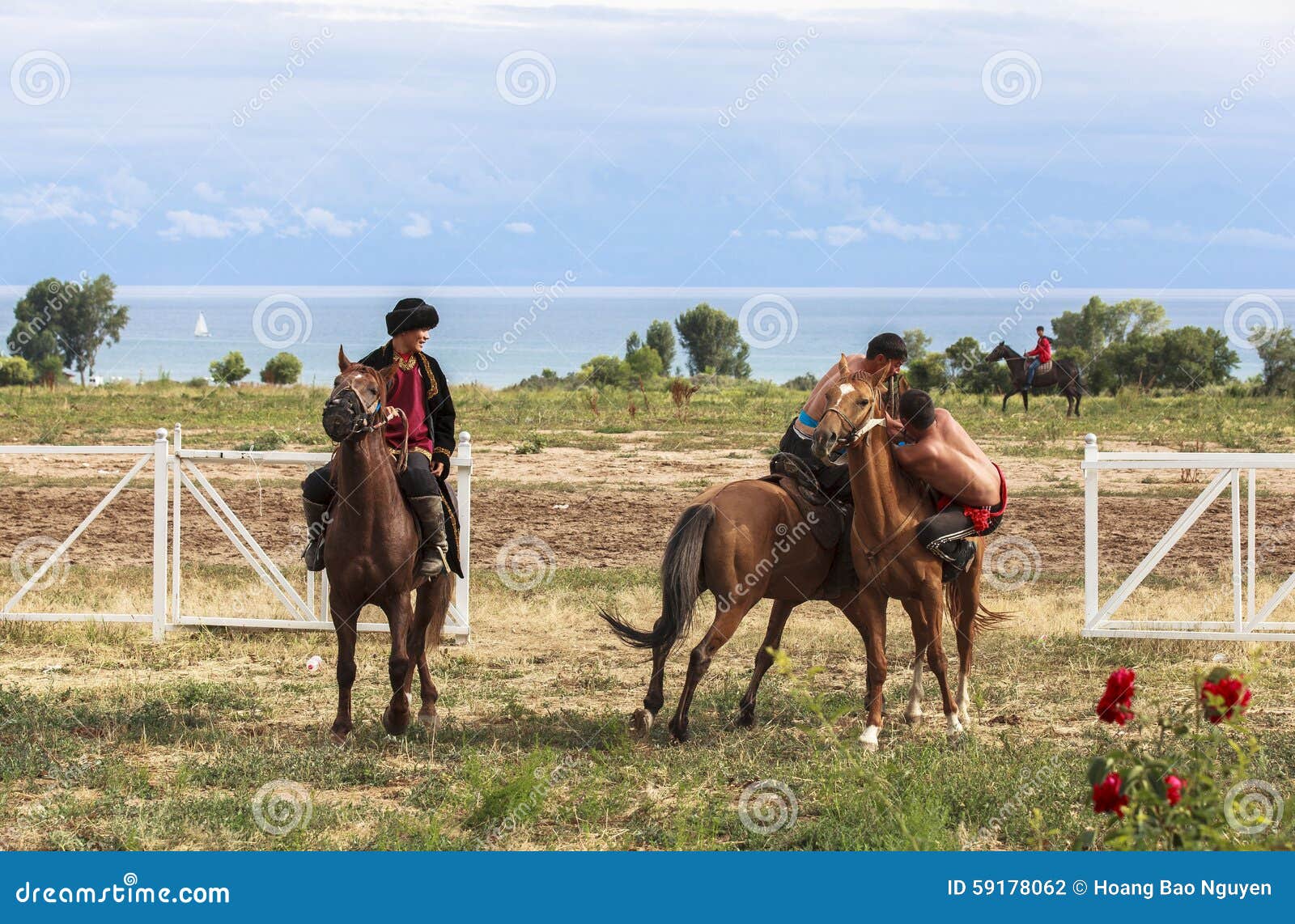 Jogo Do Cavalo Em Quirguizistão Fotografia Editorial - Imagem de  departamento, nuvem: 59178062