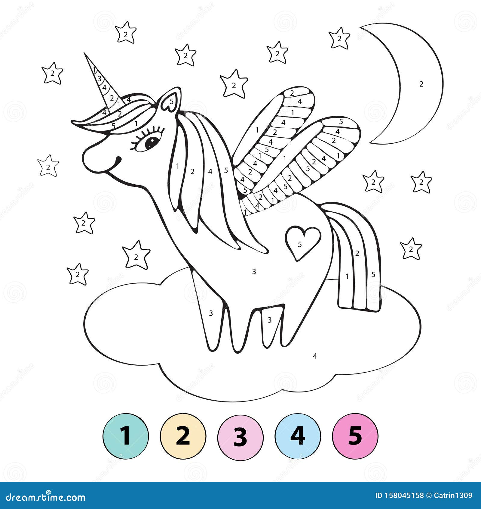 Pintar Unicornio Colorir Desenhos animados Jogos de Meninas Video Infantil  Cor Brinquedos criança 