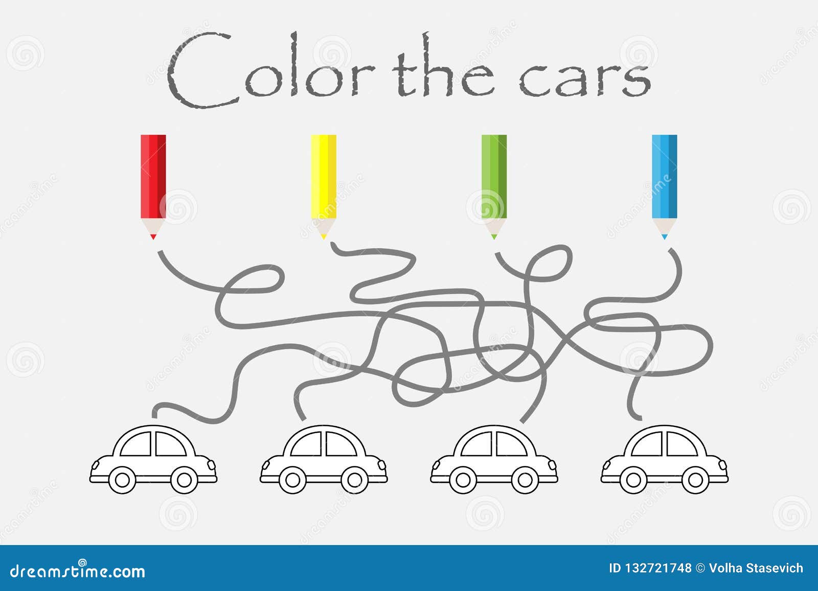 Jogo de Colorir para Crianças: Carro