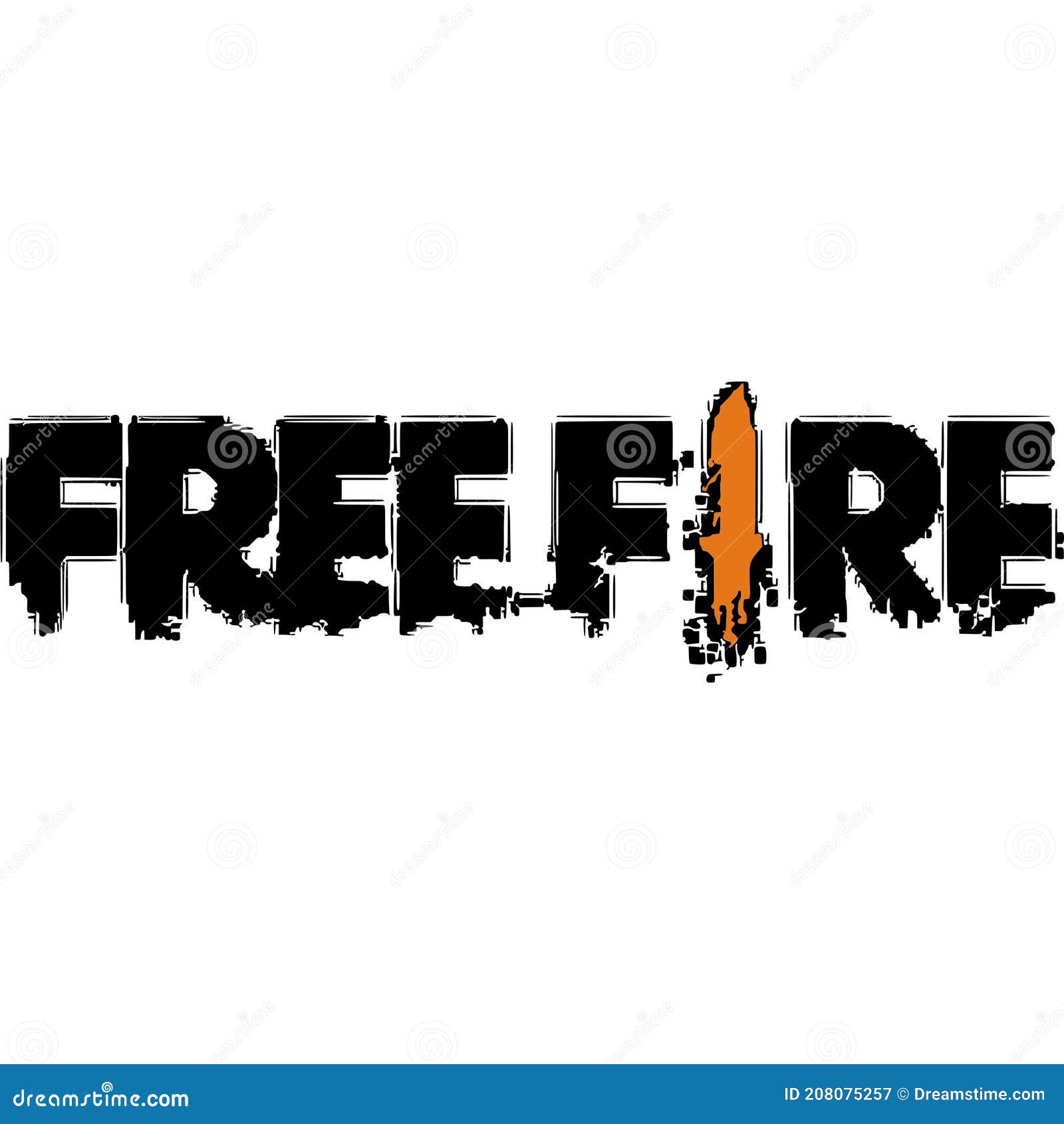 Jogo Móvel Com Logotipo Freefire Fotografia Editorial - Ilustração de  textura, batalha: 208075257