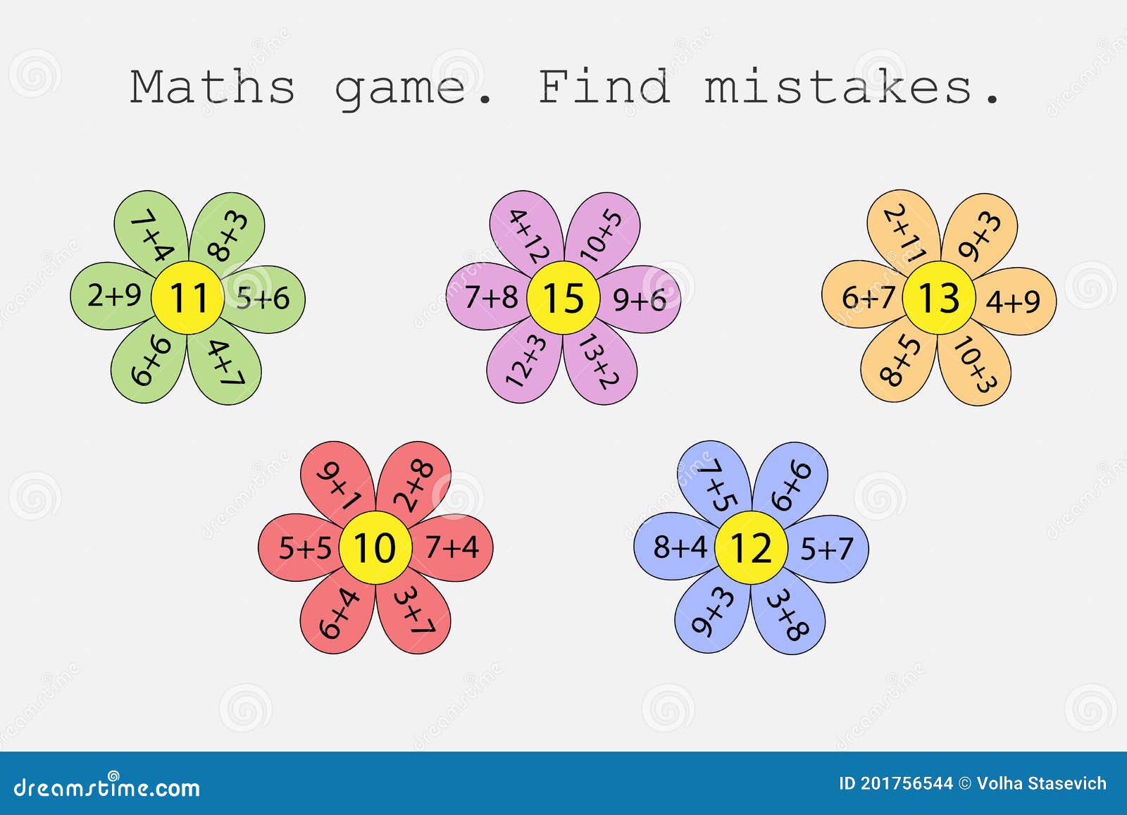 Jogo de matemática com imagens para crianças, jogo de educação de nível  fácil para crianças pré-escolares.