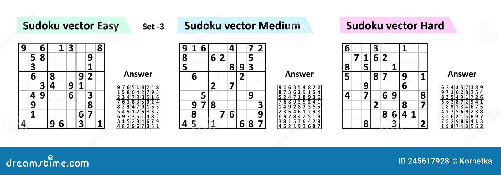 Jogo Sudoku Com Respostas. Complexidade Difícil. Vetor Simples Ilustração  do Vetor - Ilustração de japonês, resolver: 250540890