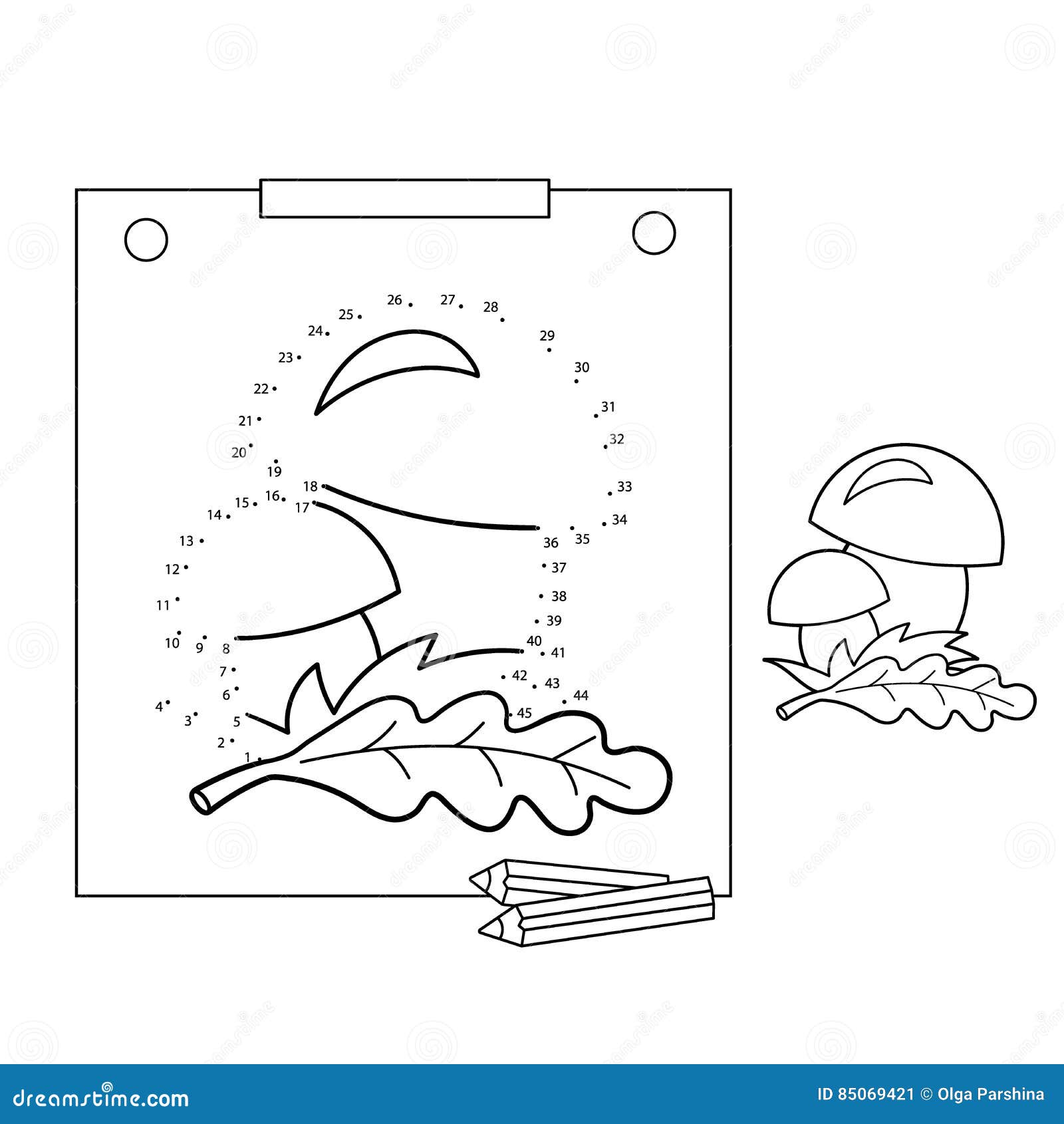 Jogos Educacionais Para Crianças: Jogo De Números Cogumelos Livro Para  Colorir Para Crianças Ilustração do Vetor - Ilustração de contorno,  escolha: 85041769