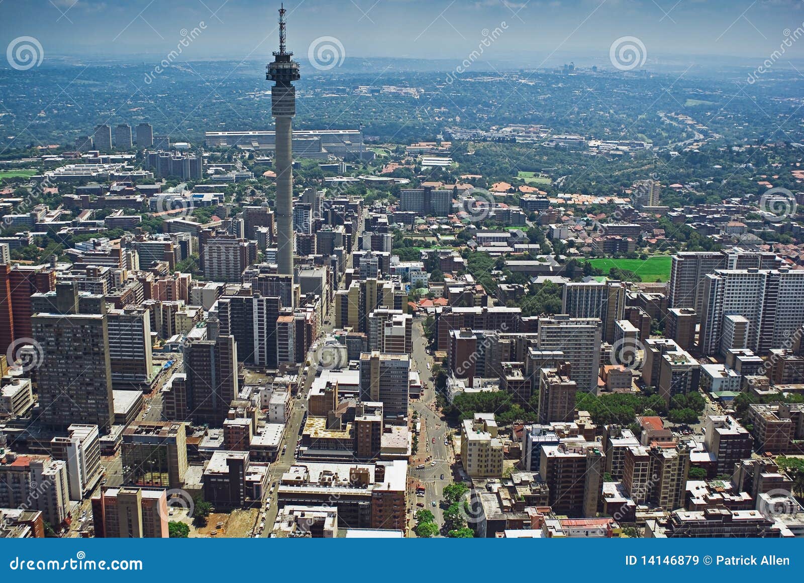 Johannesburg CBD Aerial View Royalty Free Stock Images Image 14146879