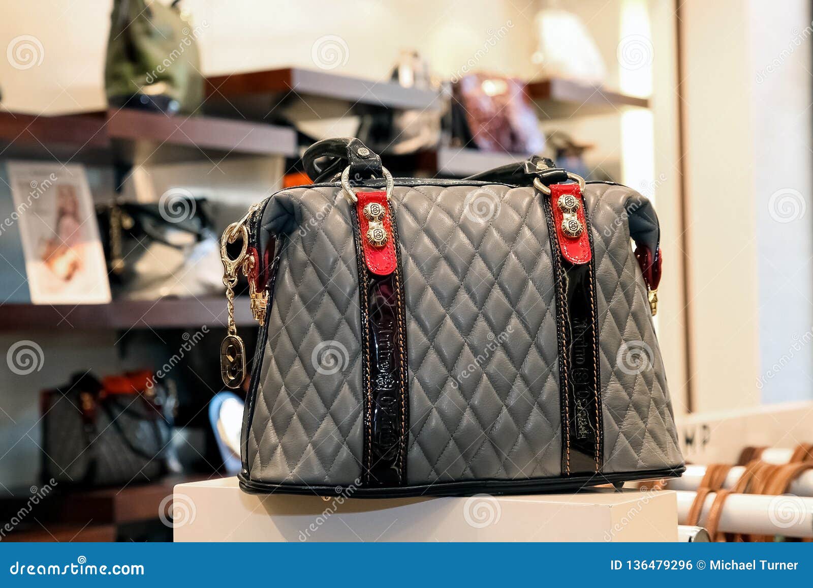 Handbags in an Up-Market Fashion Clothing Retail Store Editorial Photo ...