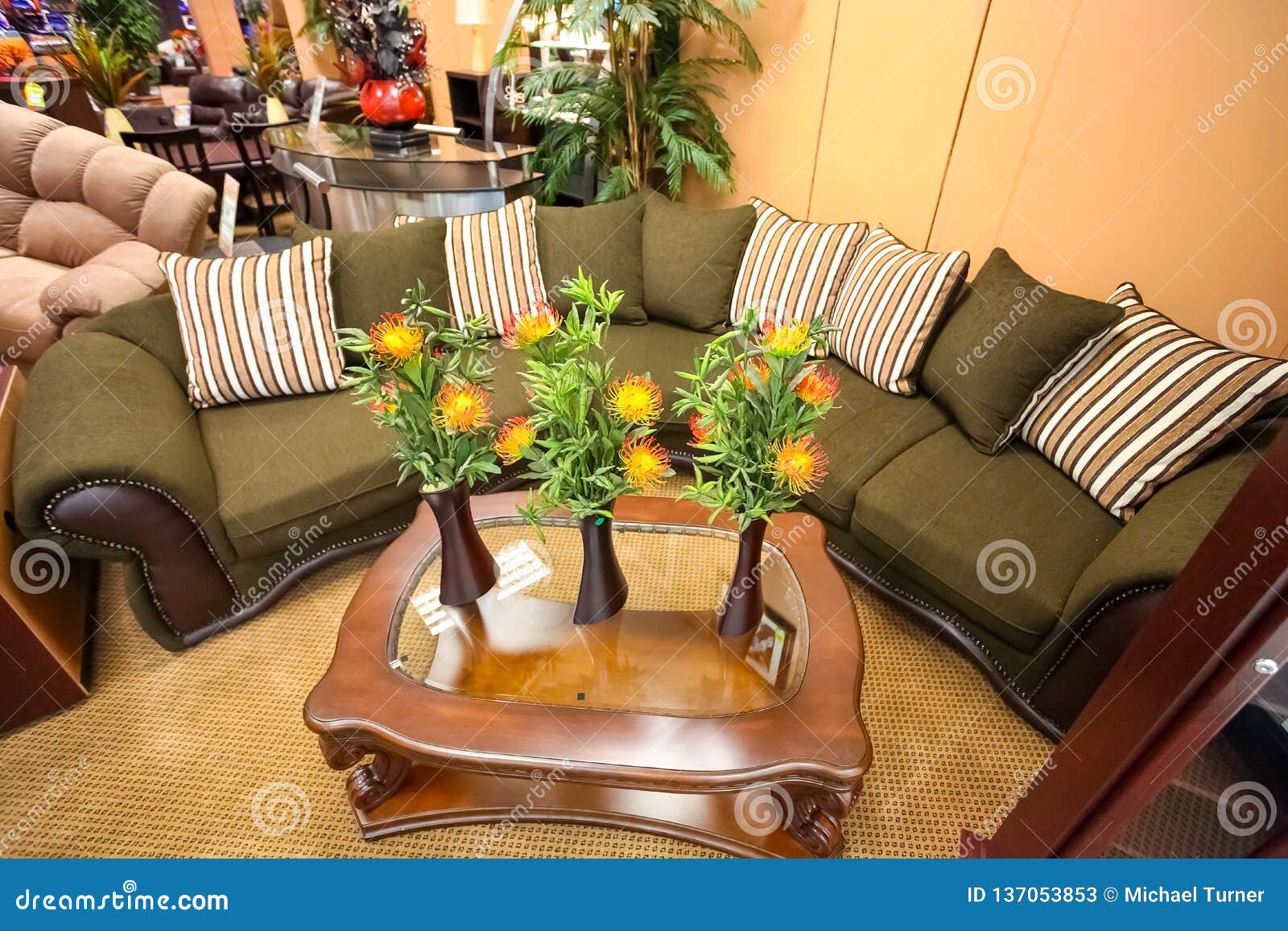 Inside Interior Of A Home Furnishing Store Editorial Stock Photo