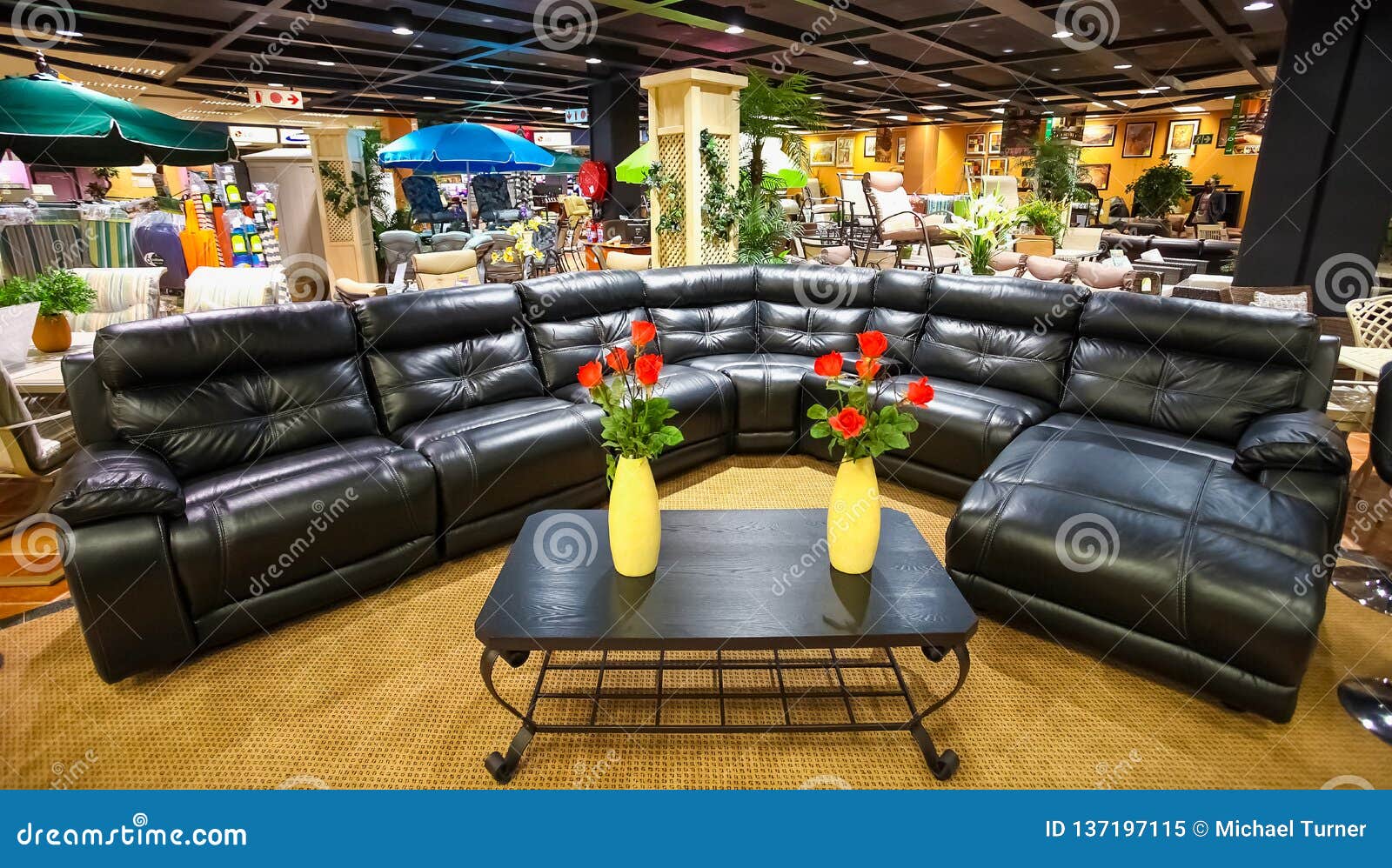 Inside Interior Of A Home Furnishing Store Editorial Image Image