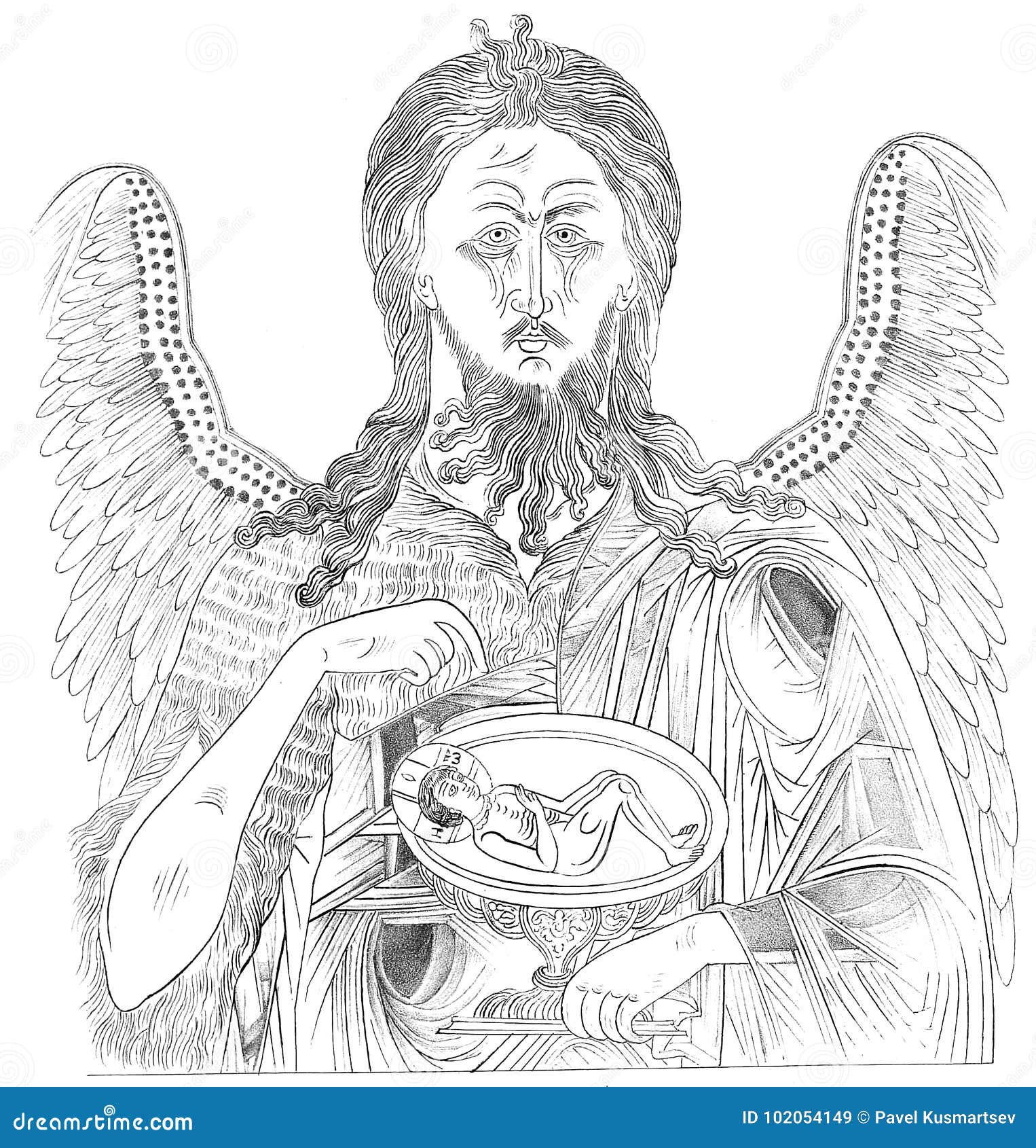 St John The Baptist  Kris Kocha  Drawings  Illustration Religion  Philosophy  Astrology Christianity Saints  ArtPal