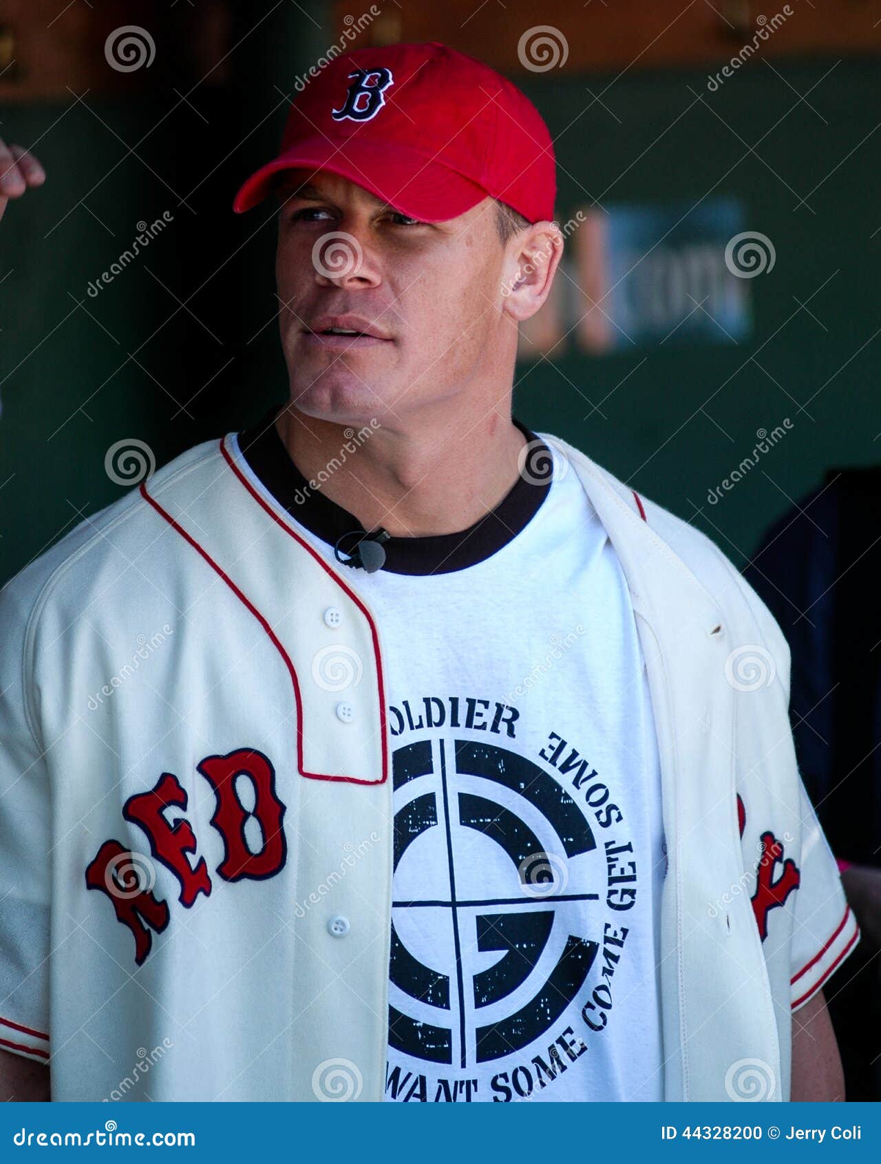 John Cena at Fenway Park. editorial image. Image of champion - 44328200