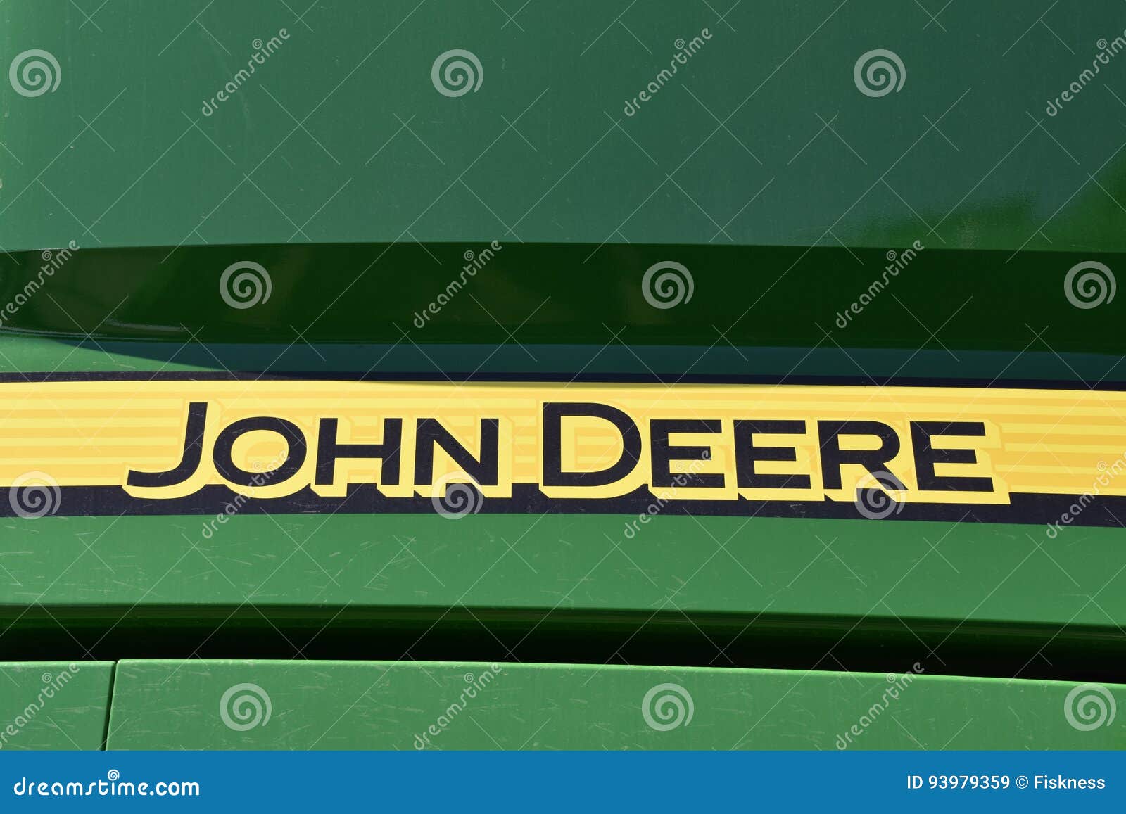 John Deere Brand Name imagen de archivo editorial. Imagen de equipo