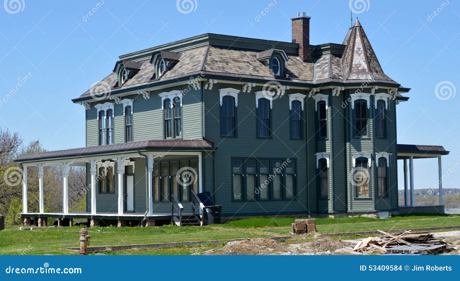 John Deere House immagine stock editoriale. Immagine di salisbury