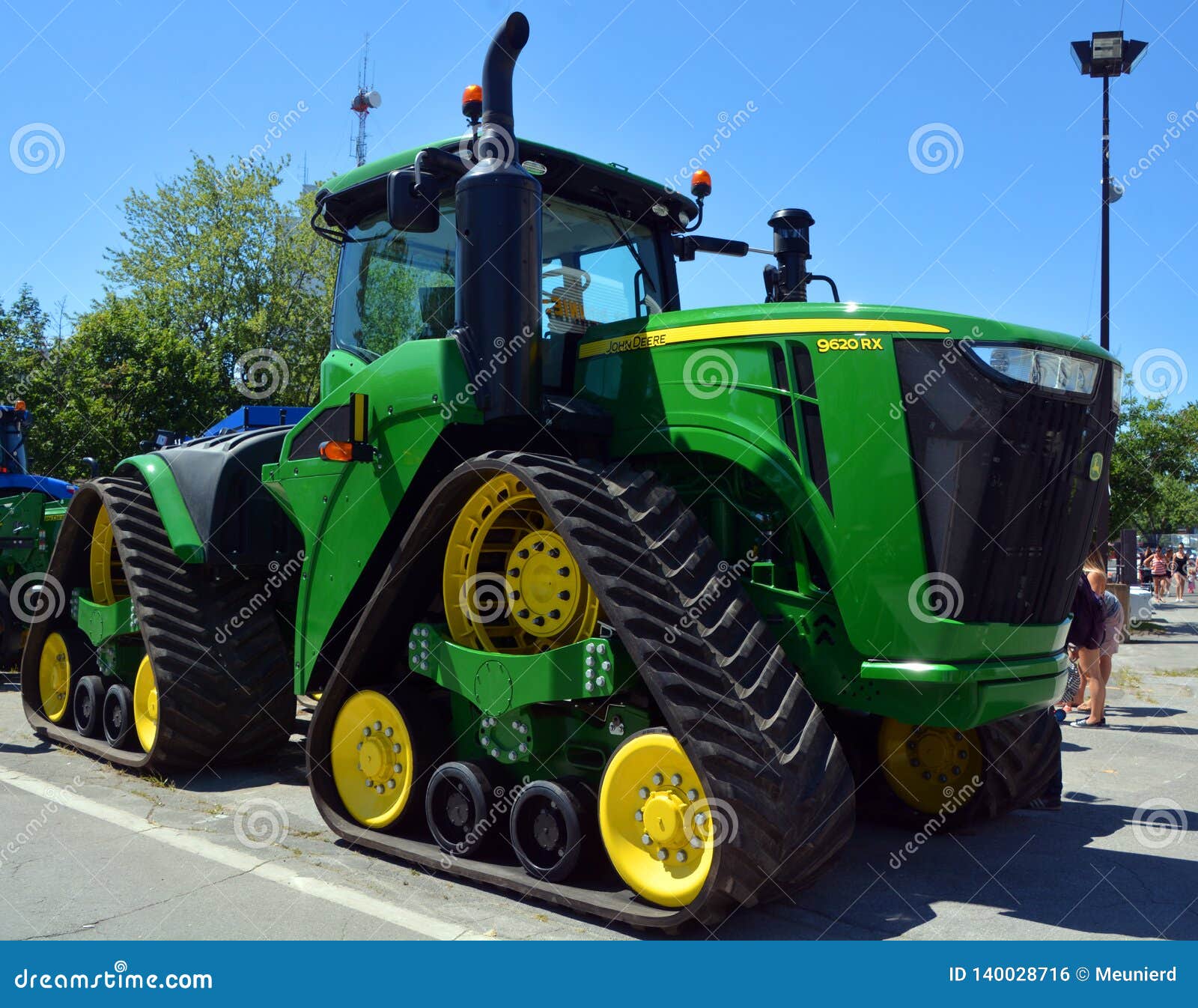 John Deere 9620 RX tractor editorial photo. Image of equipment - 140028716