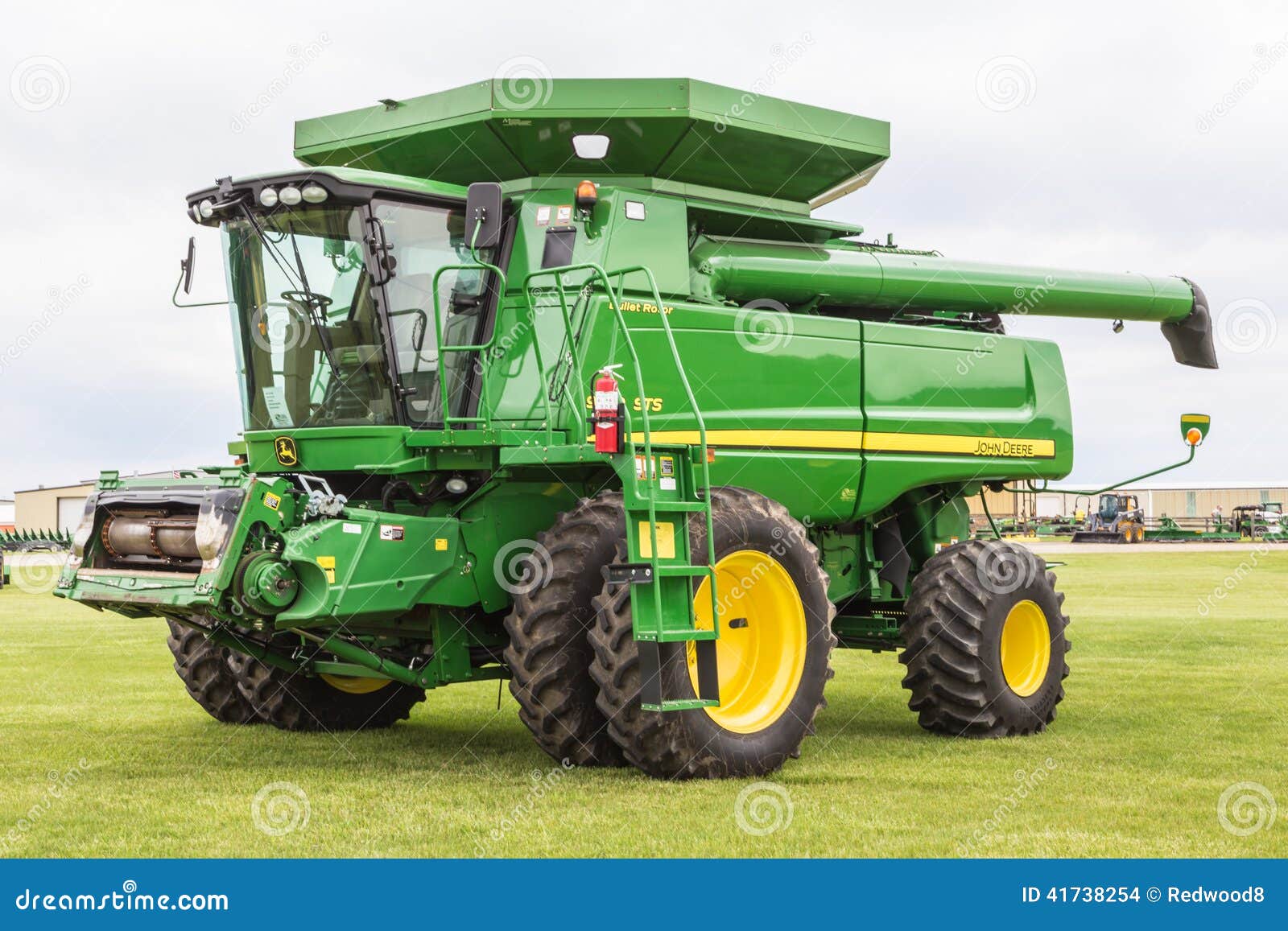John Deere SelfPropelled Combine Editorial Stock Image Image of