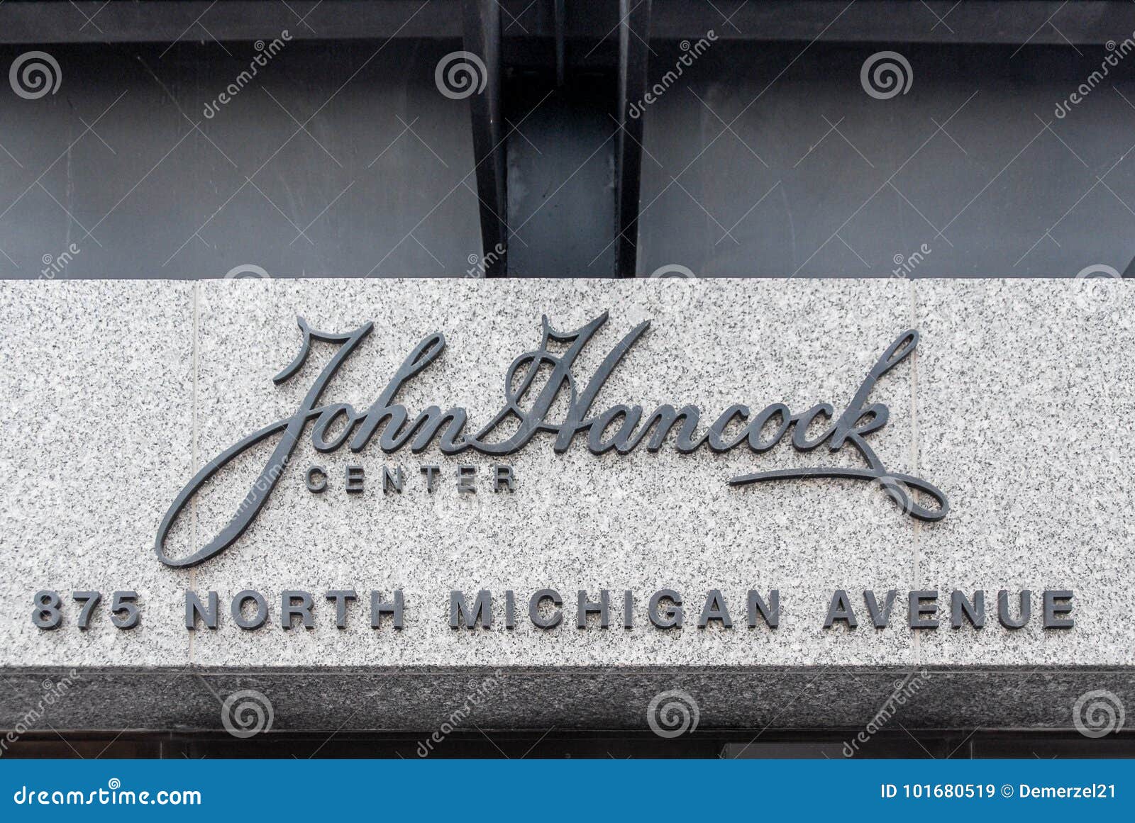 John Hancock Building - Chicago Editorial Stock Image - Image of illinois,  landmark: 101680519