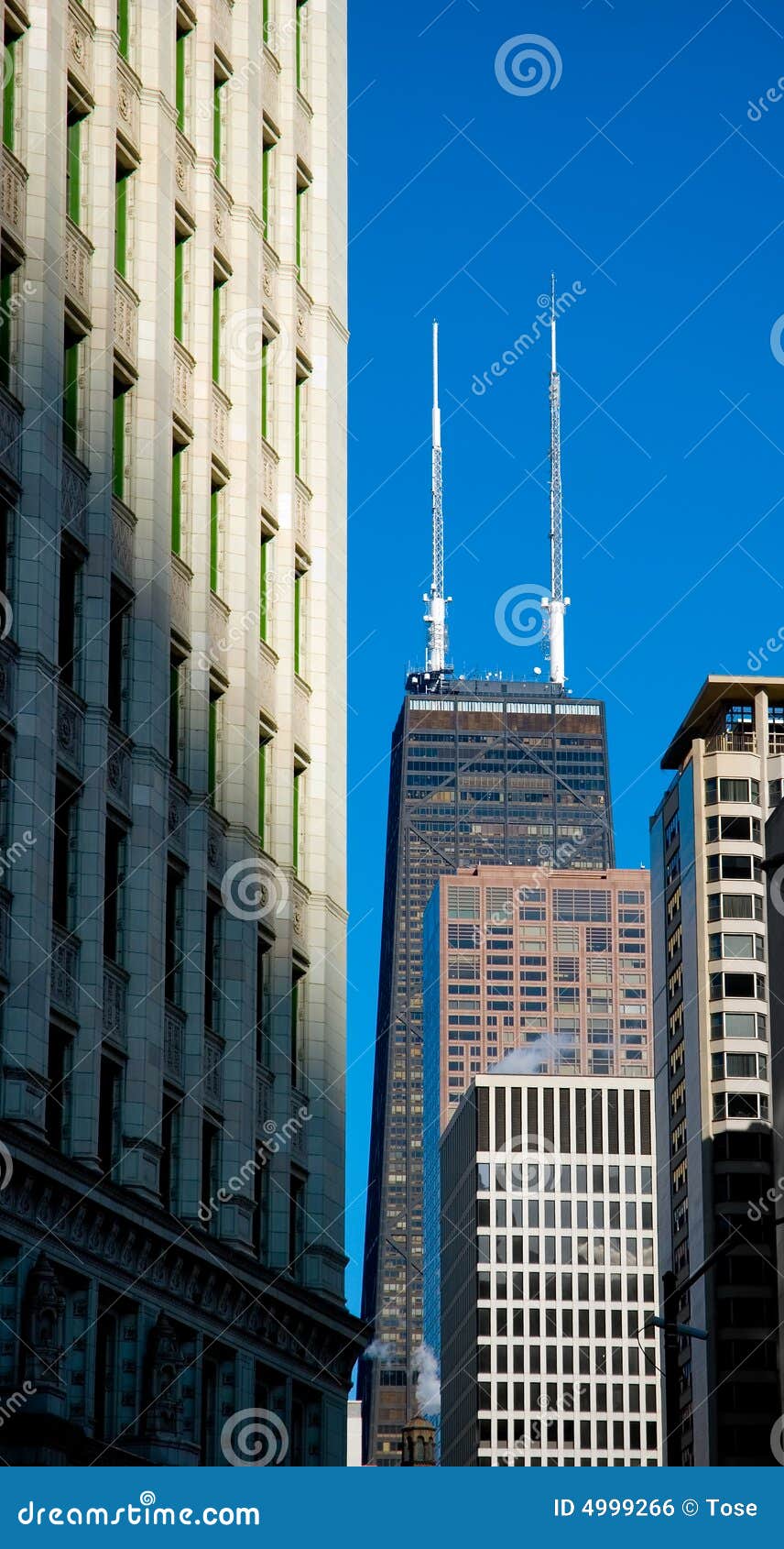 John Hancock Center Tower in Chicago Editorial Photo Image of john