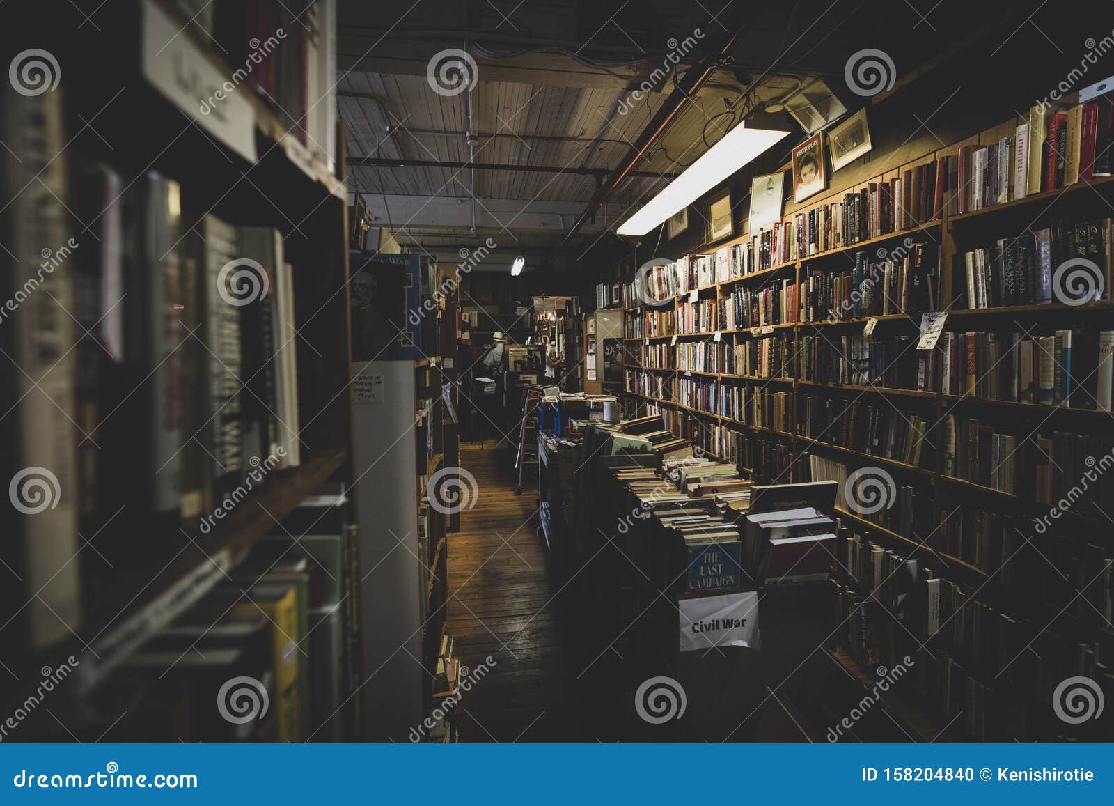 Antique Books In The Old Library Stock Photo, Picture and Royalty Free  Image. Image 71533847.