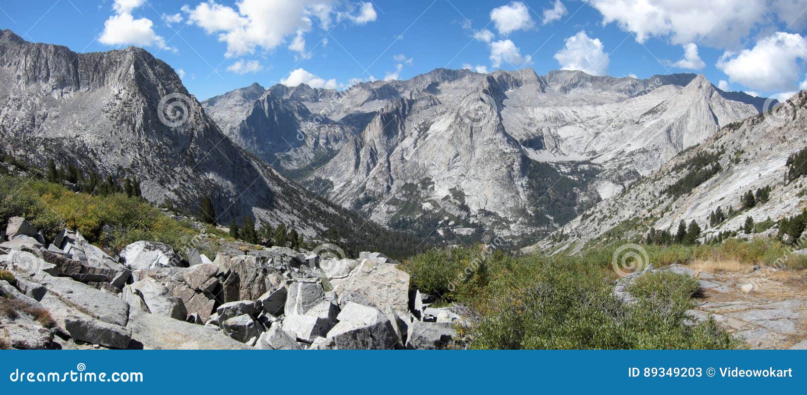 john muir and pacific crest trails in kings canyon national park